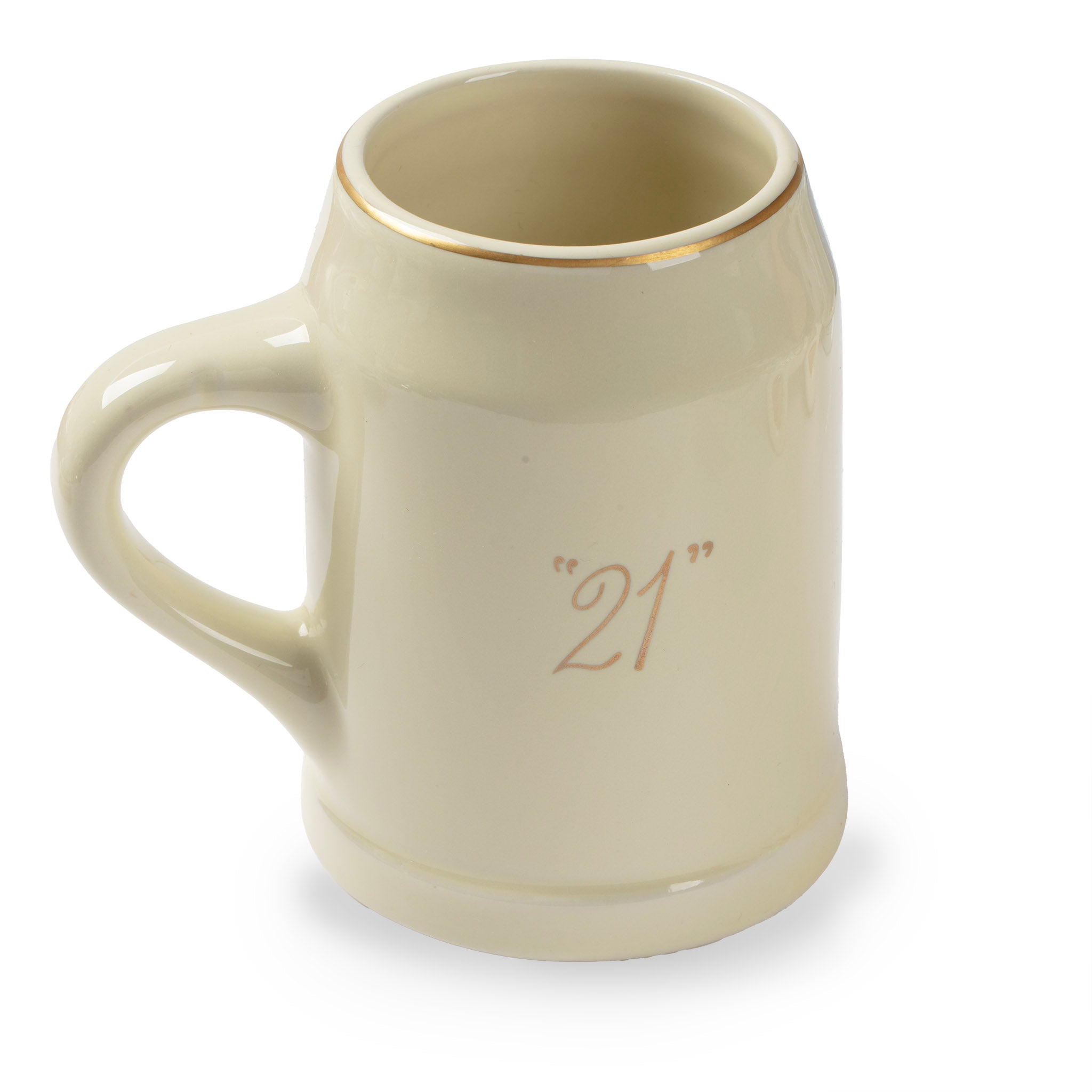 Vintage '21' Club New York Ceramic Tankard Beer Stein