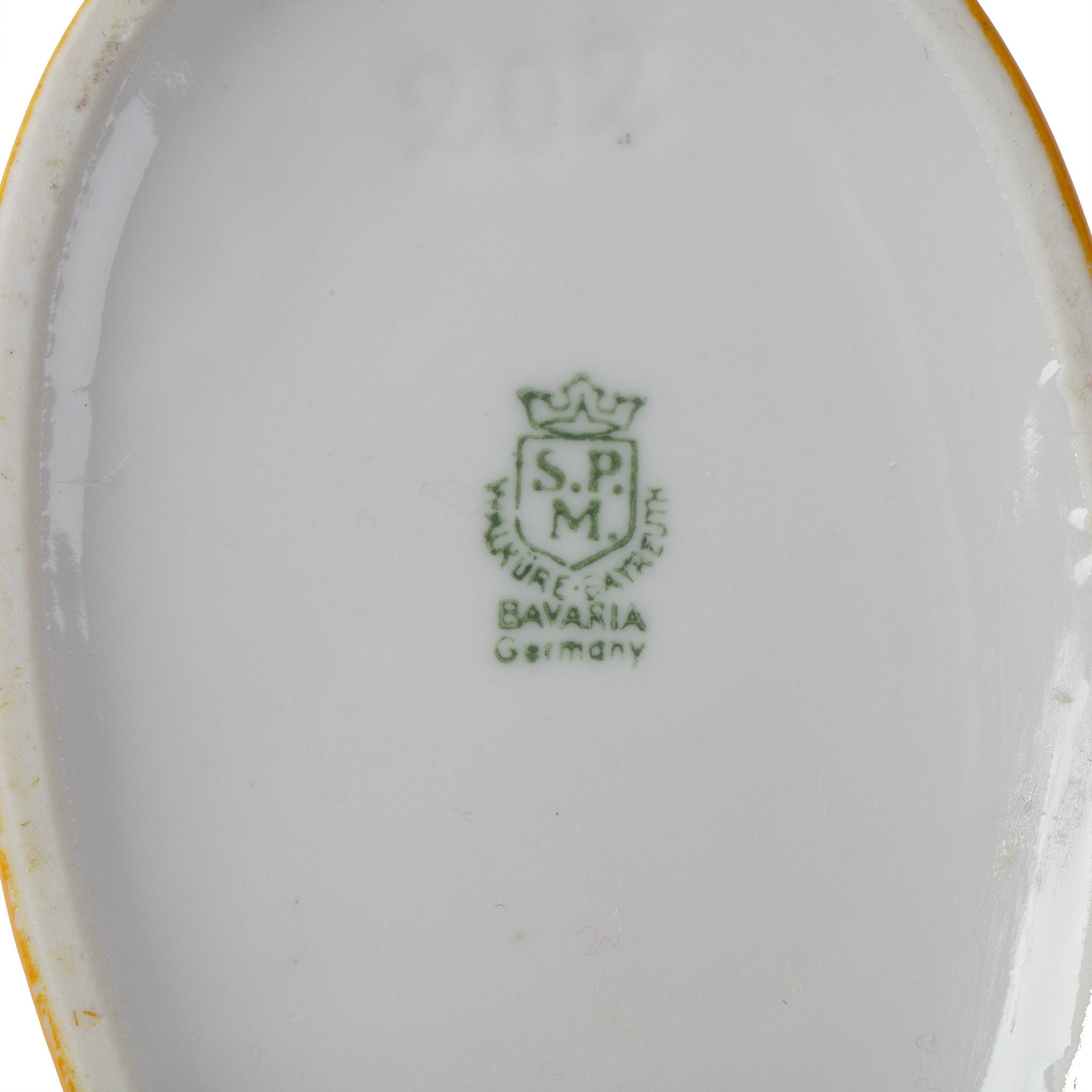 Vintage Hamburg America Line Ocean Liner Funnel Ashtray