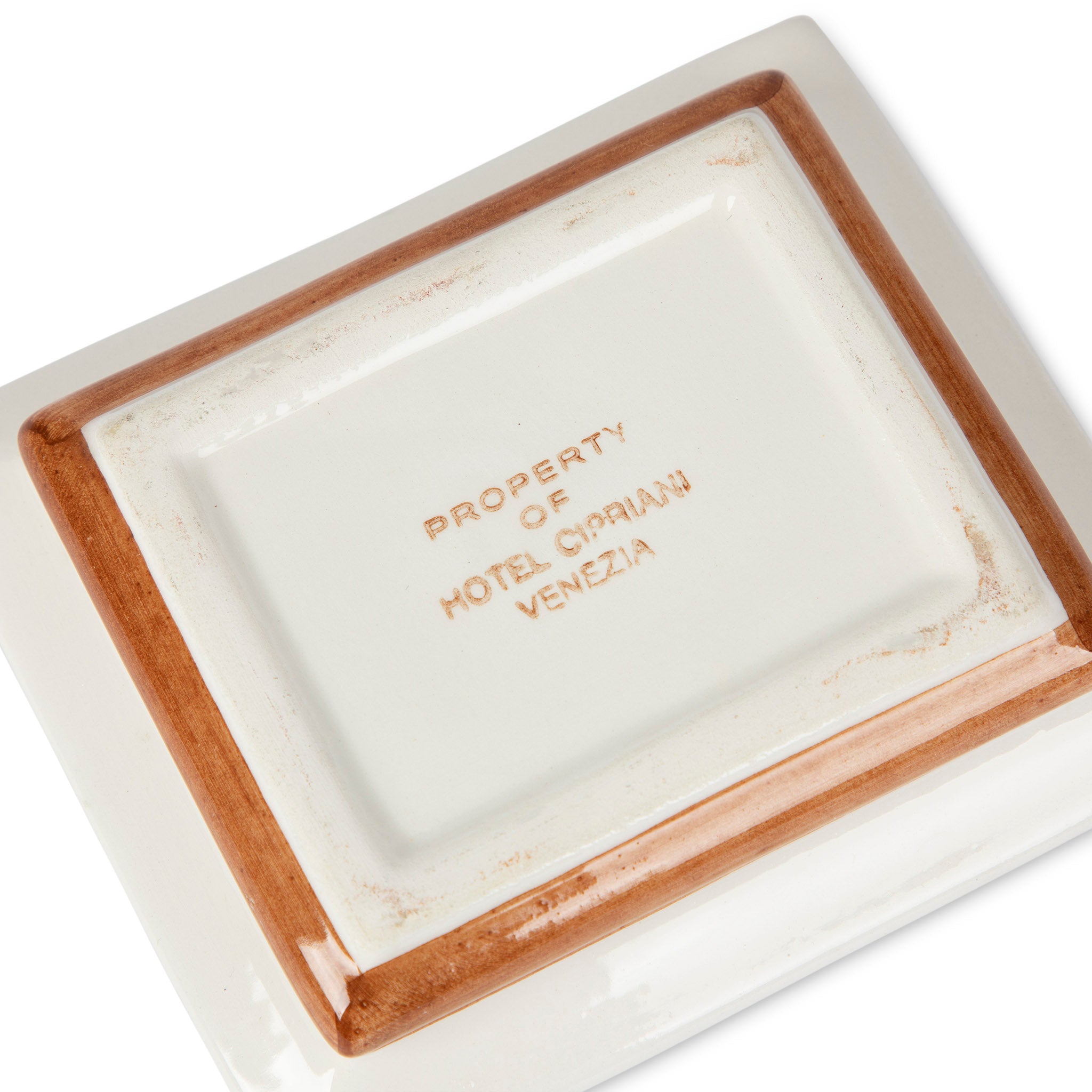 Vintage Hotel Cipriani Venice Ashtray - Thumbnail 4