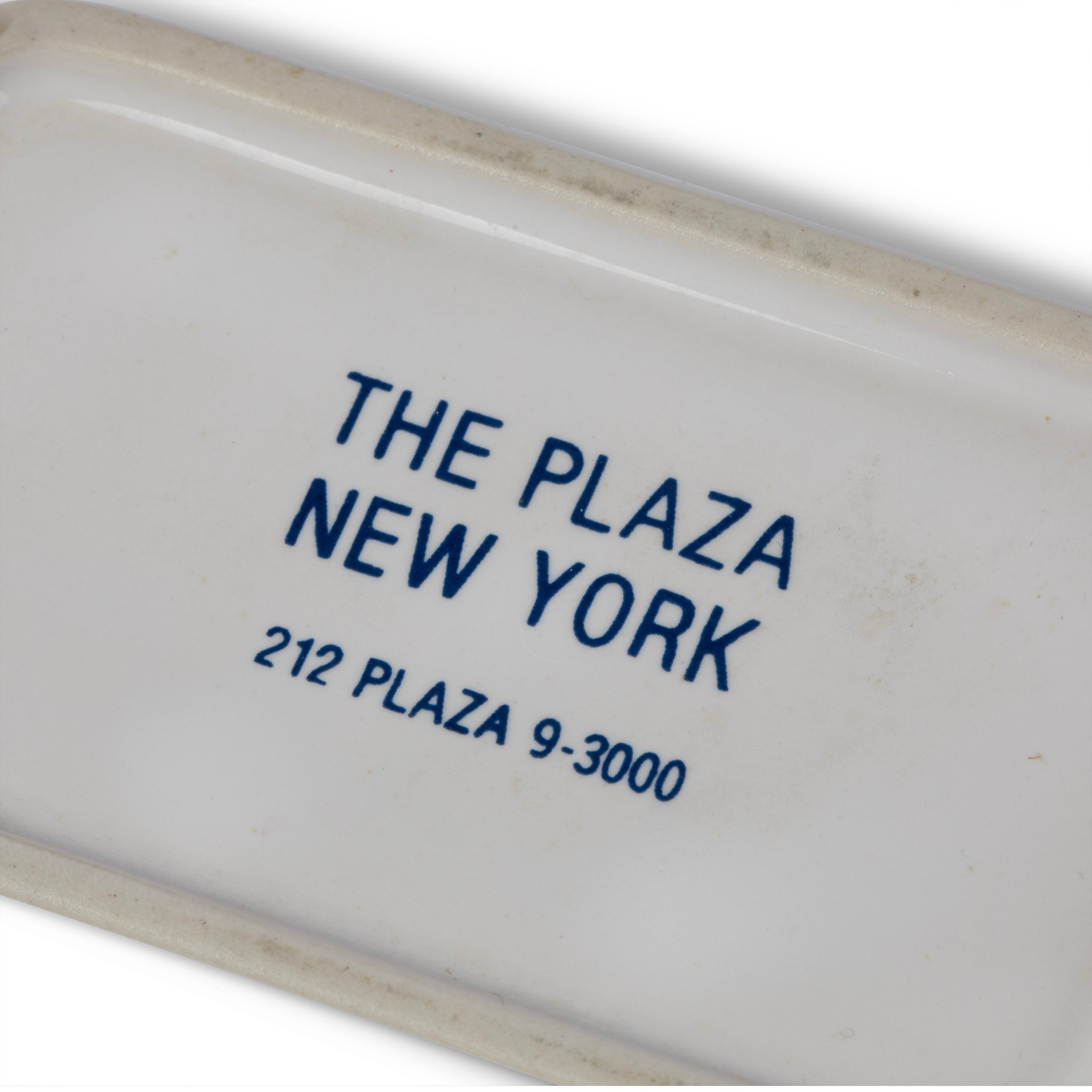 Vintage Plaza Hotel New York Ashtray
