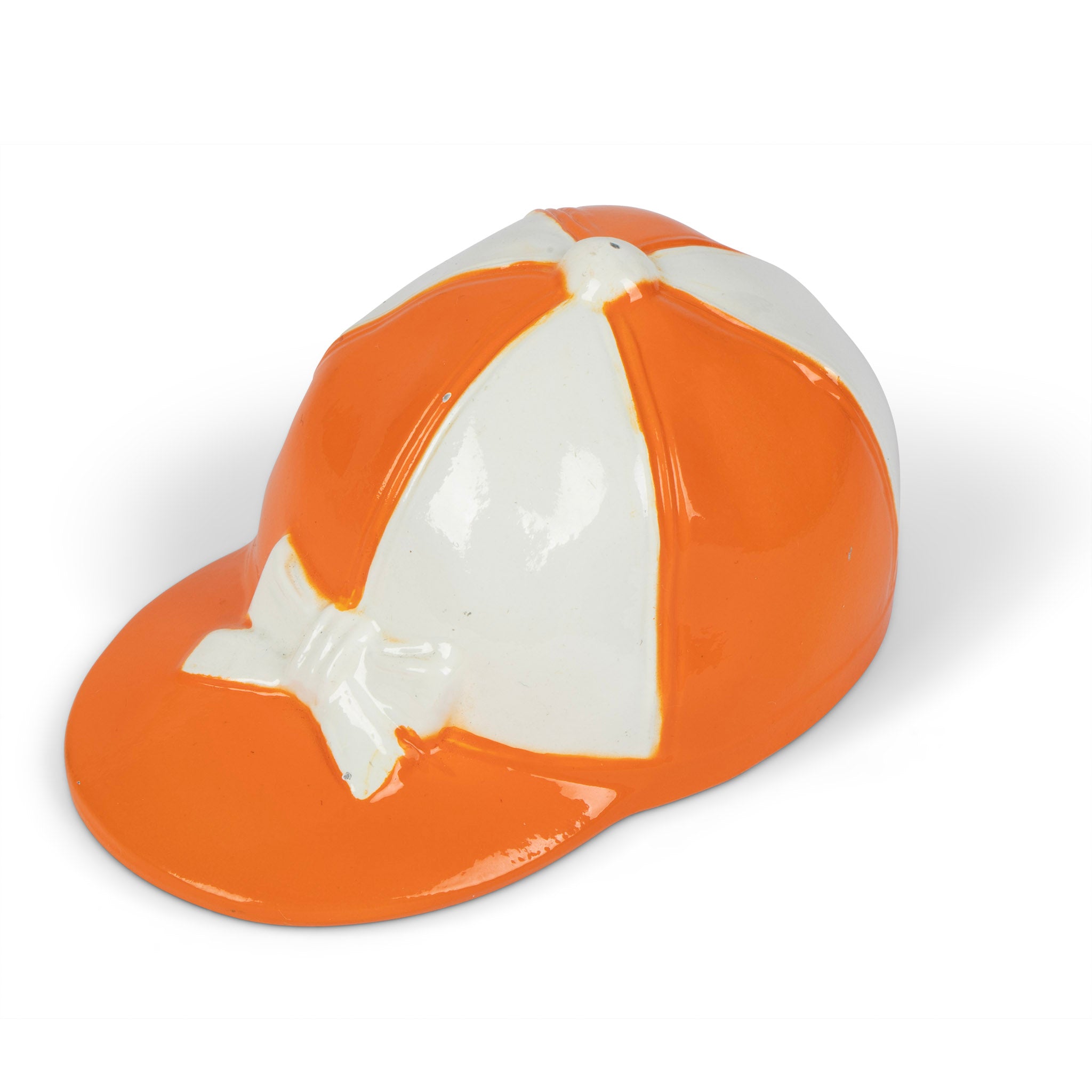 Vintage Orange & White Jockey Cap Bottle Opener