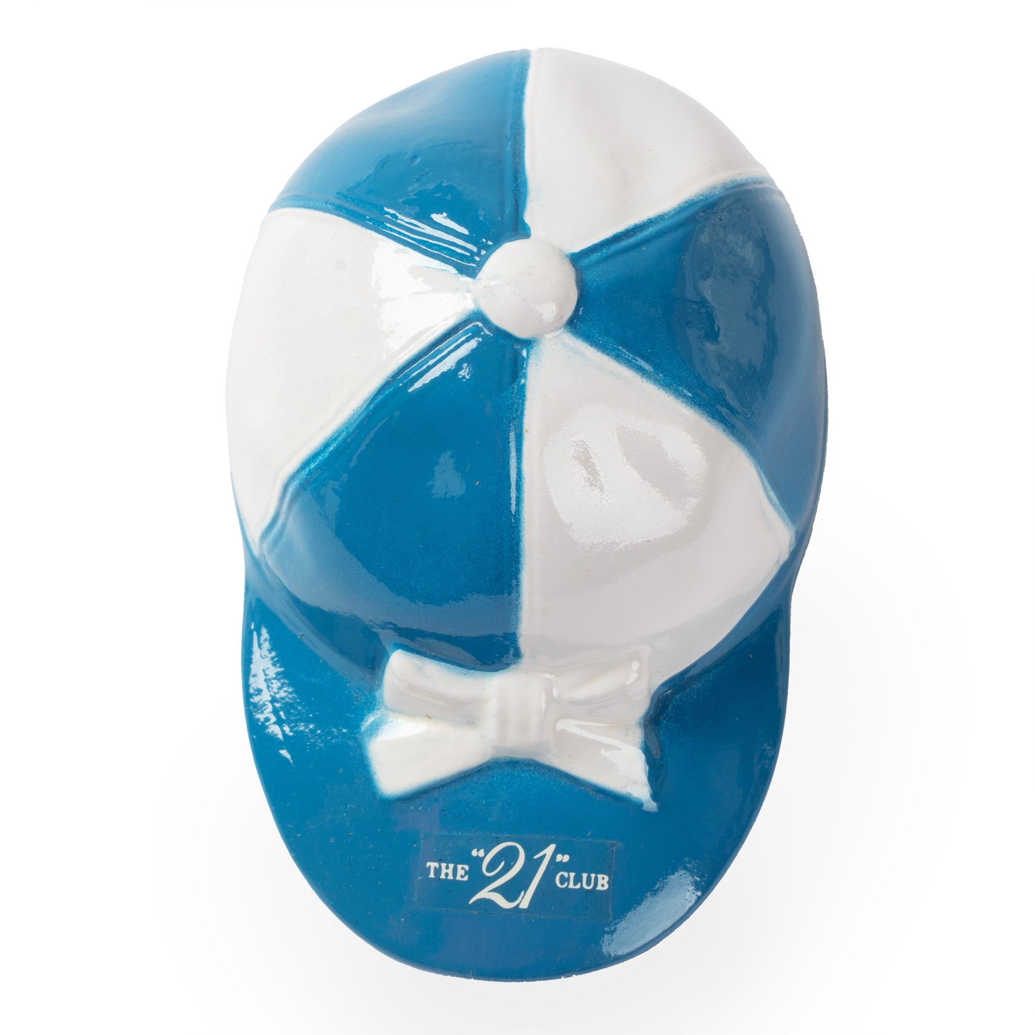 '21' Club Blue & White Jockey Cap Bottle Opener