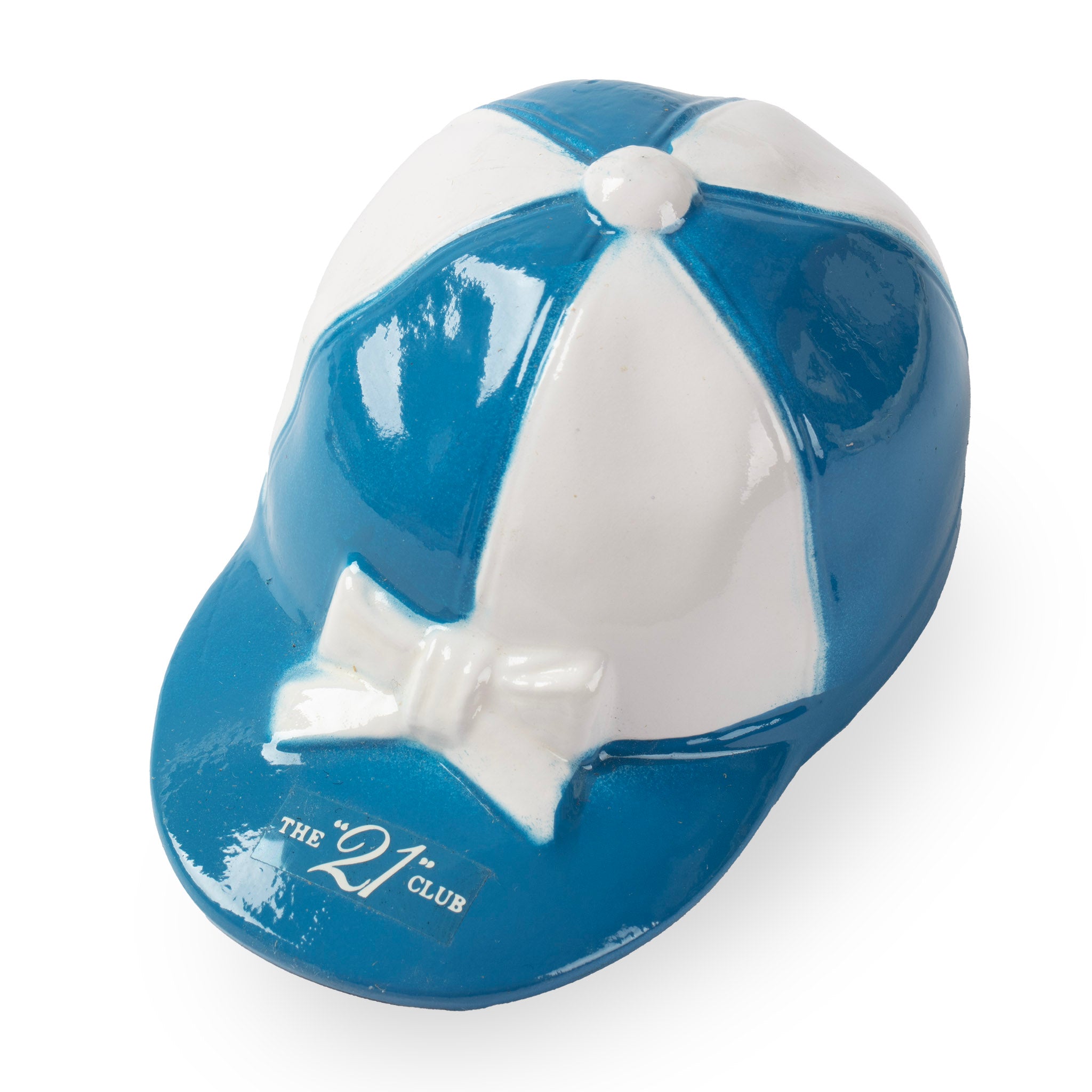 '21' Club Blue & White Jockey Cap Bottle Opener