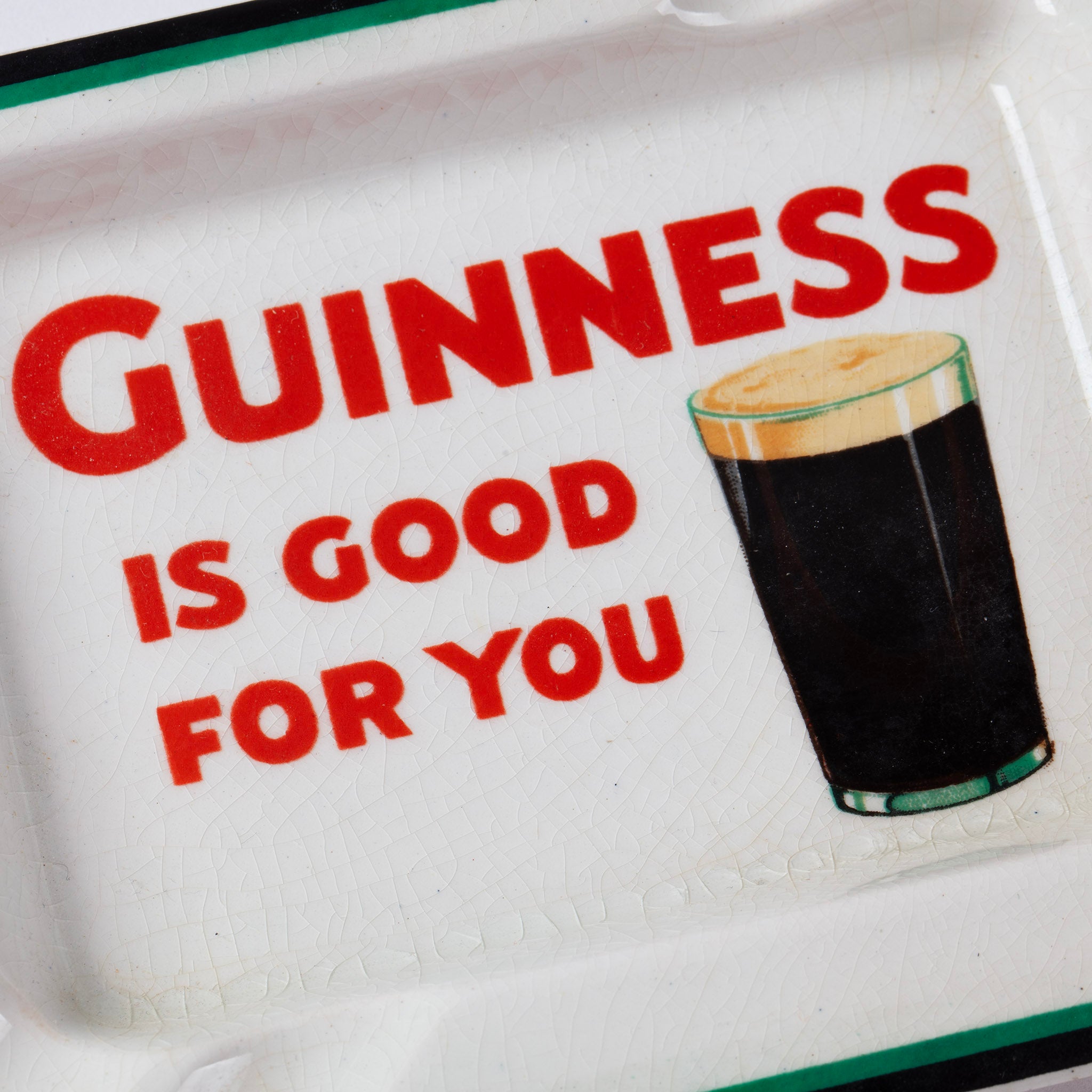 Vintage Guinness is Good For You Ashtray