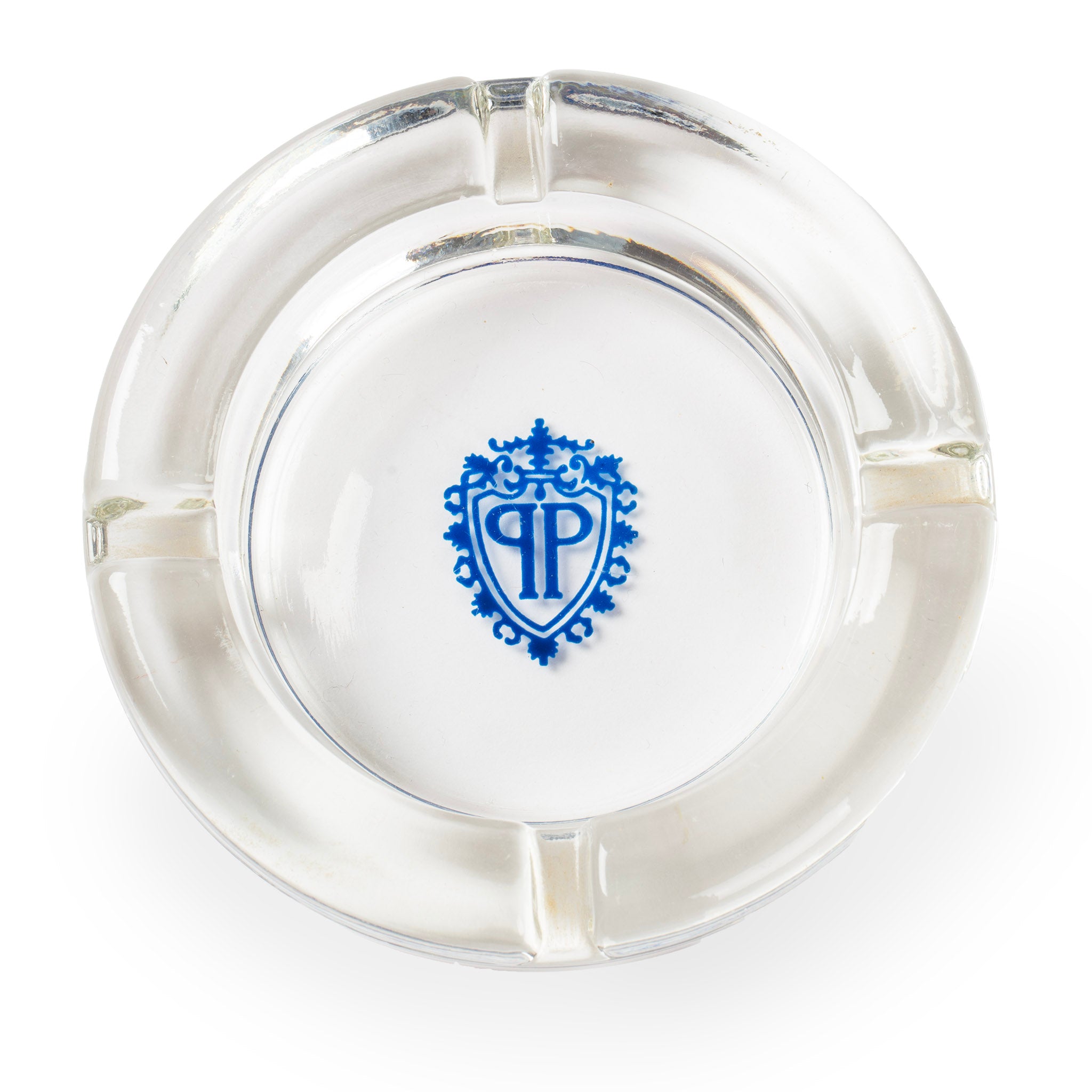 Vintage Hôtel Plaza New York Glass Ashtray Dish