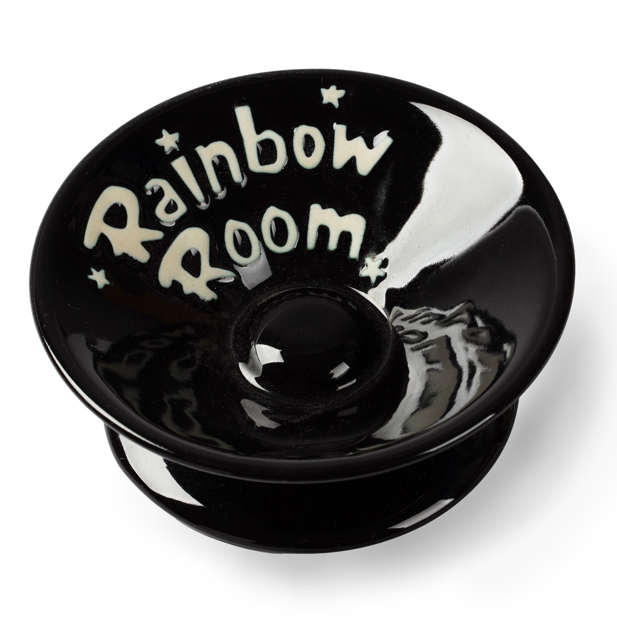 Midcentury Rainbow Room Ceramic Ashtray