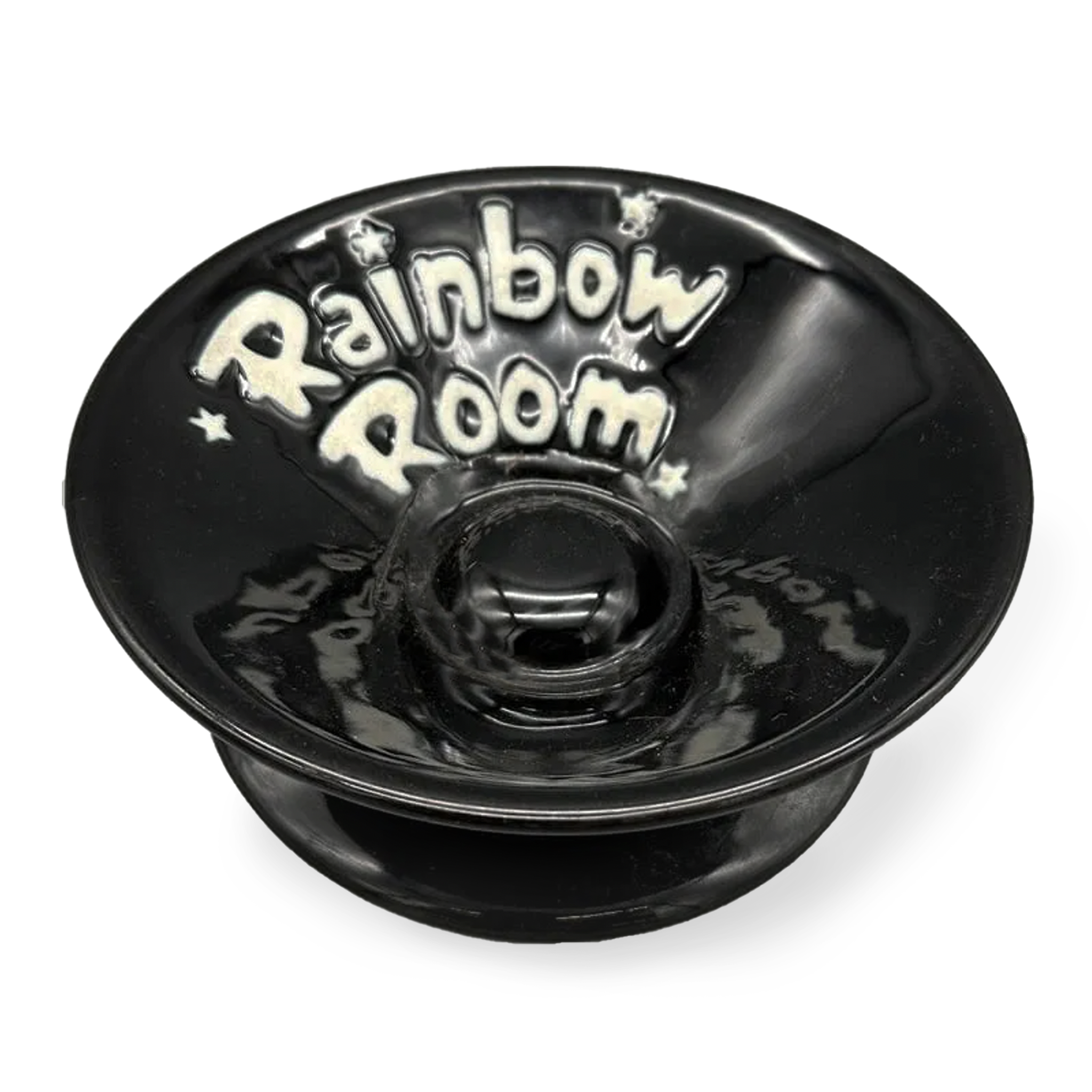 Midcentury Rainbow Room Ceramic Ashtray - Thumbnail 2