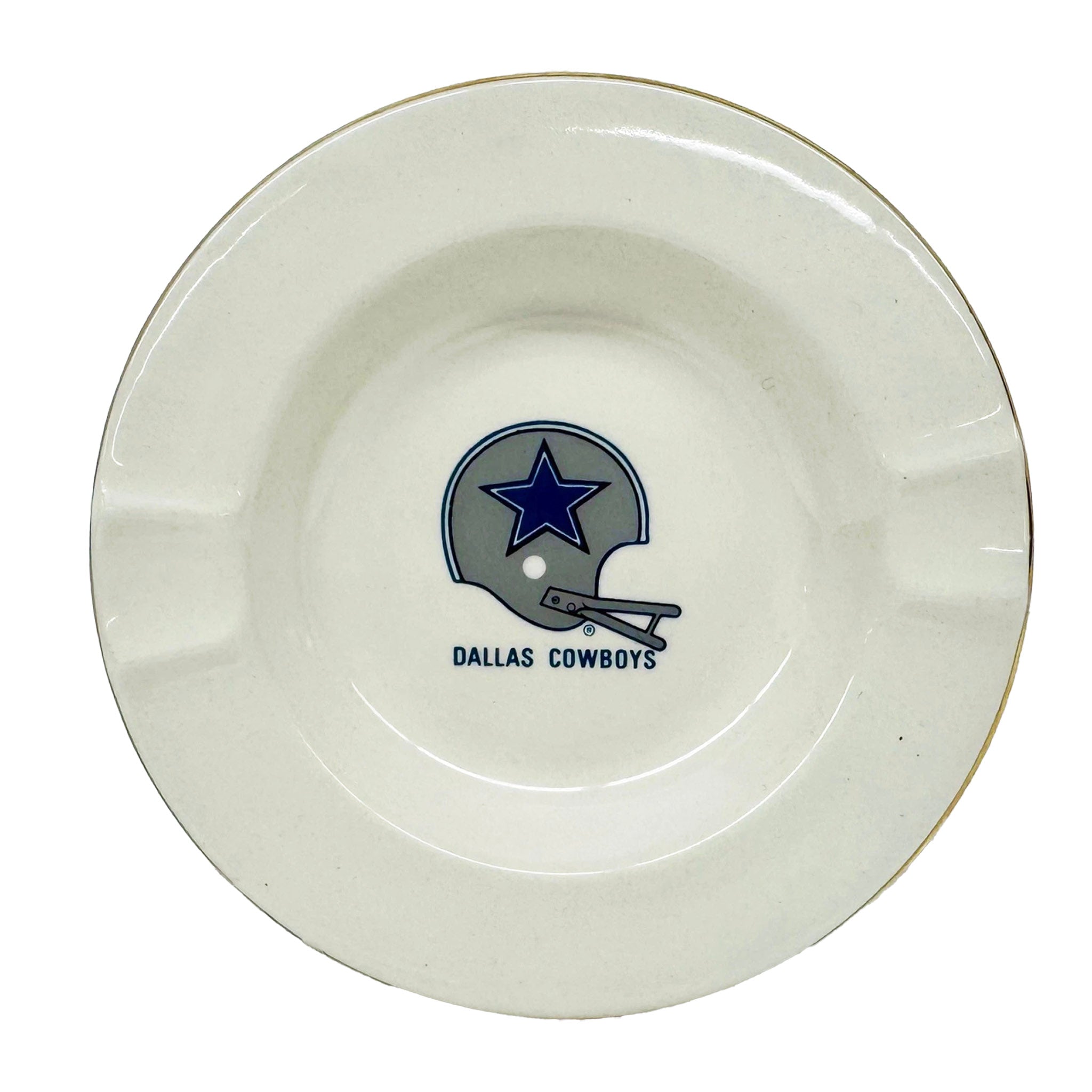 Vintage Dallas Cowboys Ceramic Ashtray