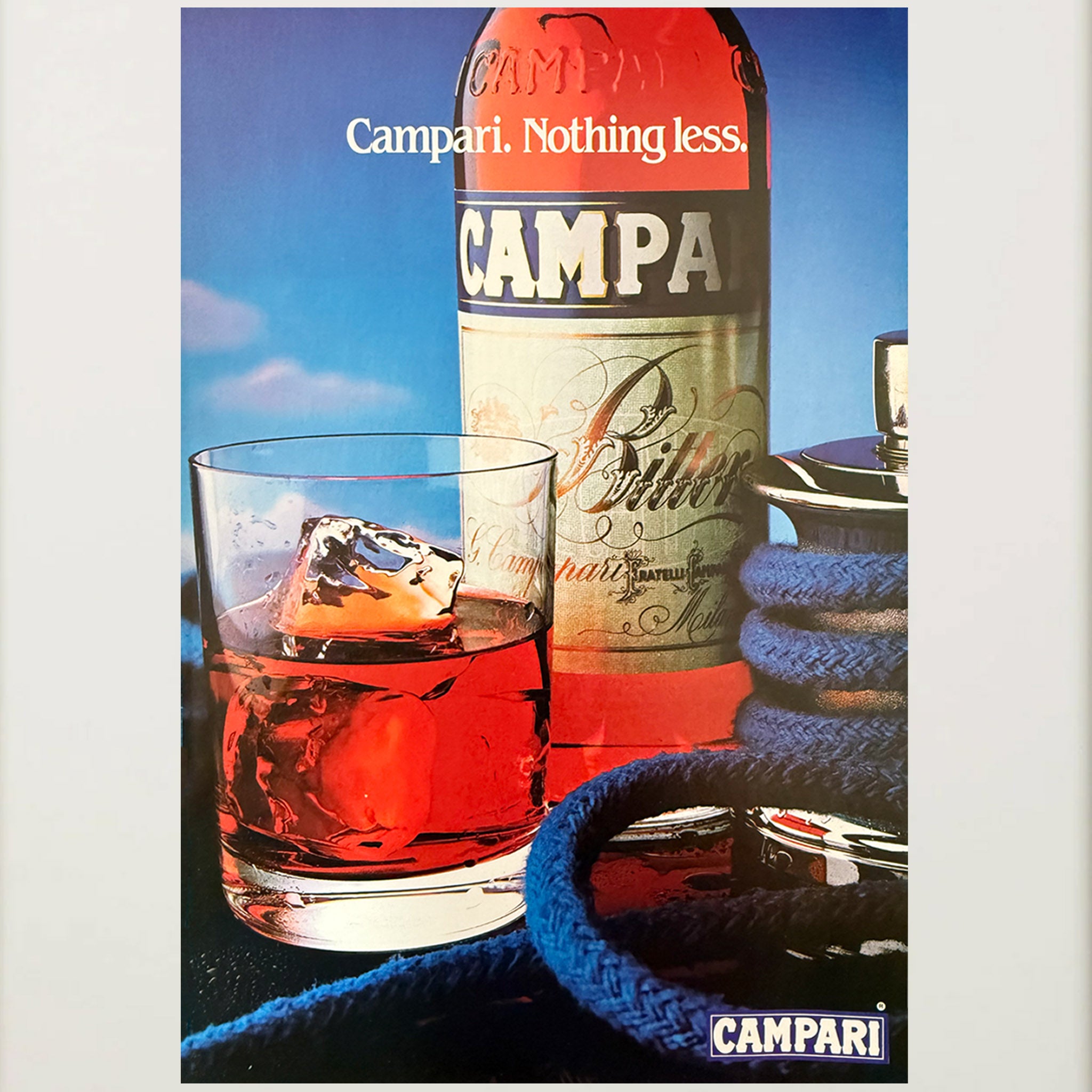Campari Nothing Less Advertisement