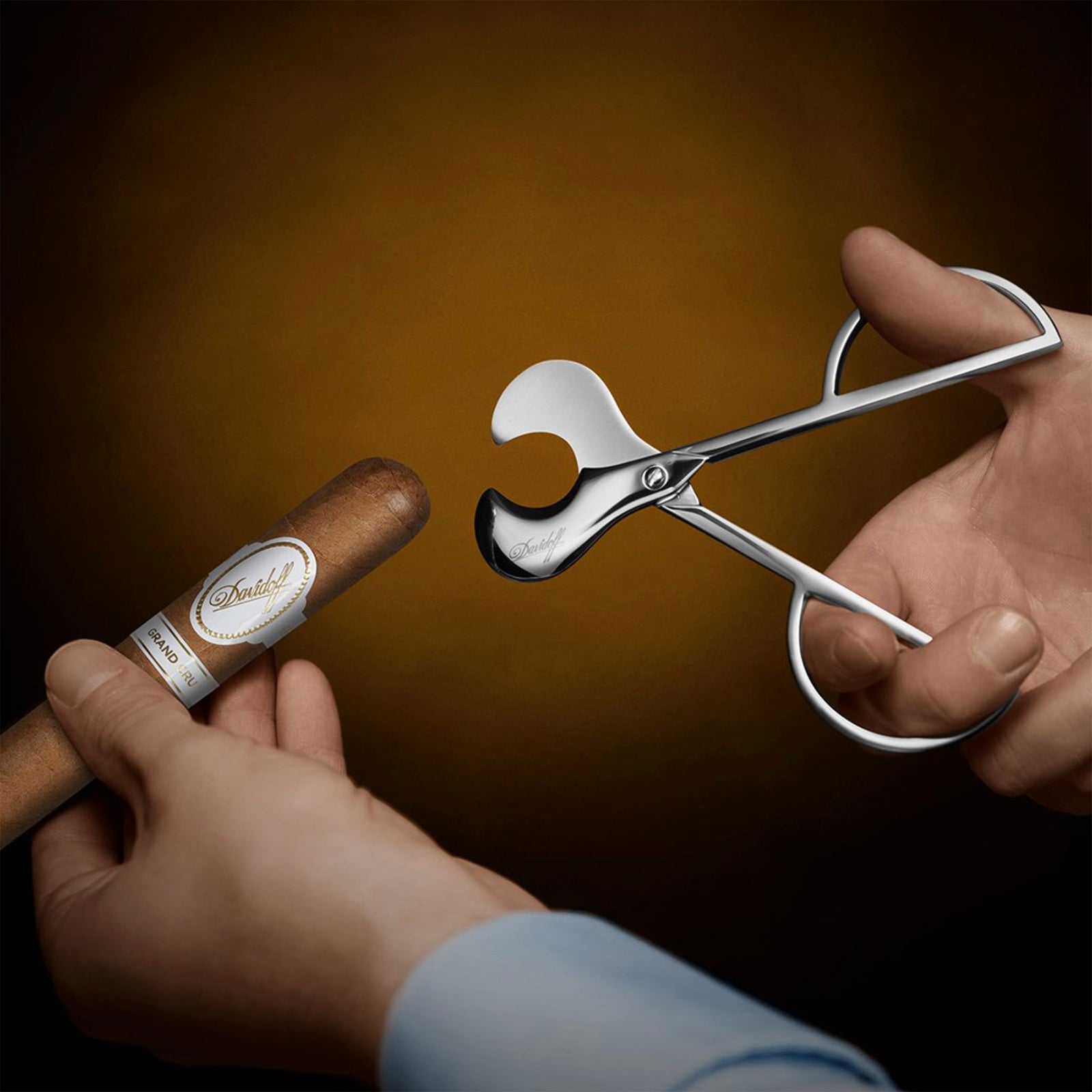 Cocktail Scissors Davidoff Large Scissors Cigar Cutter