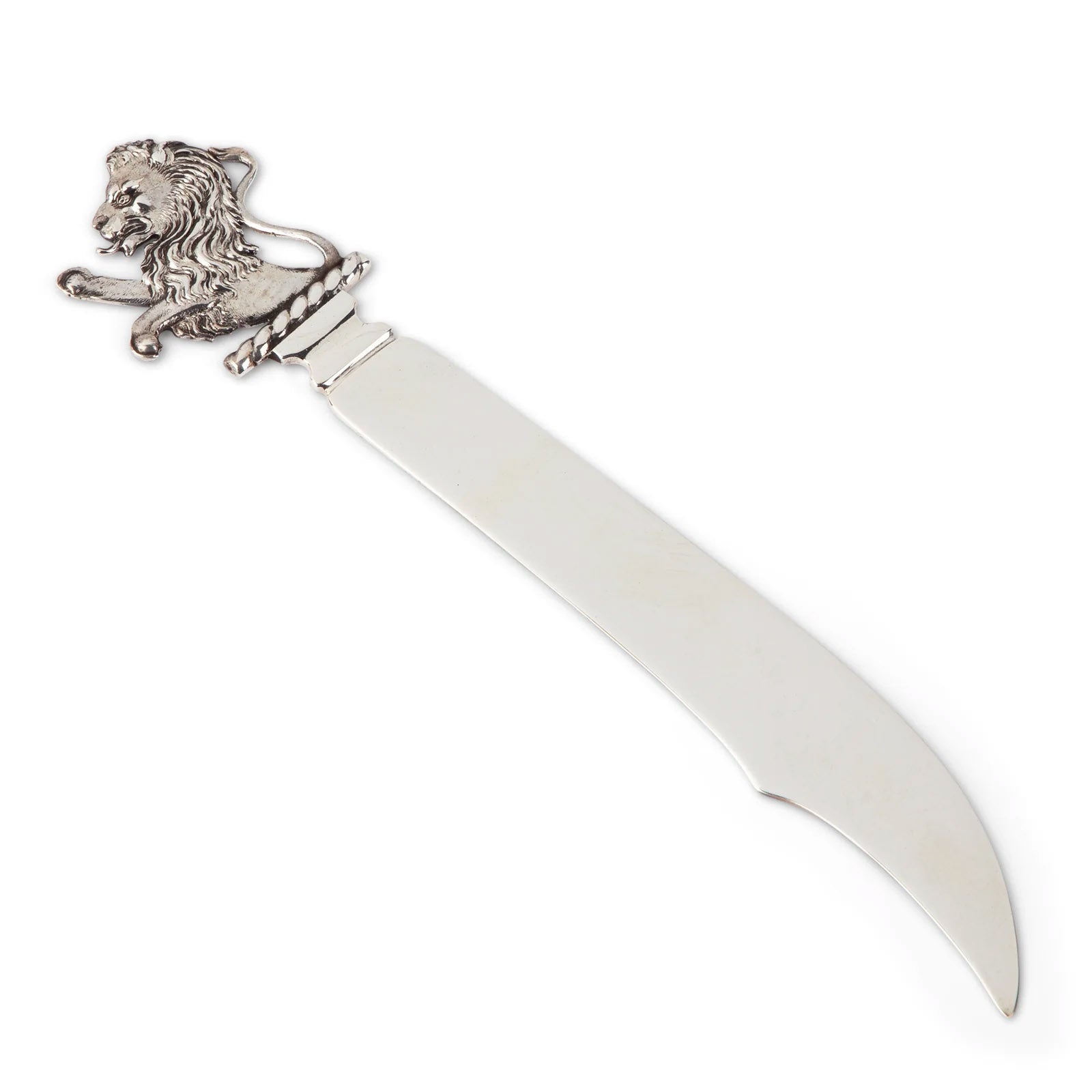 George Shiebler Rampant Lion Sterling Letter Opener