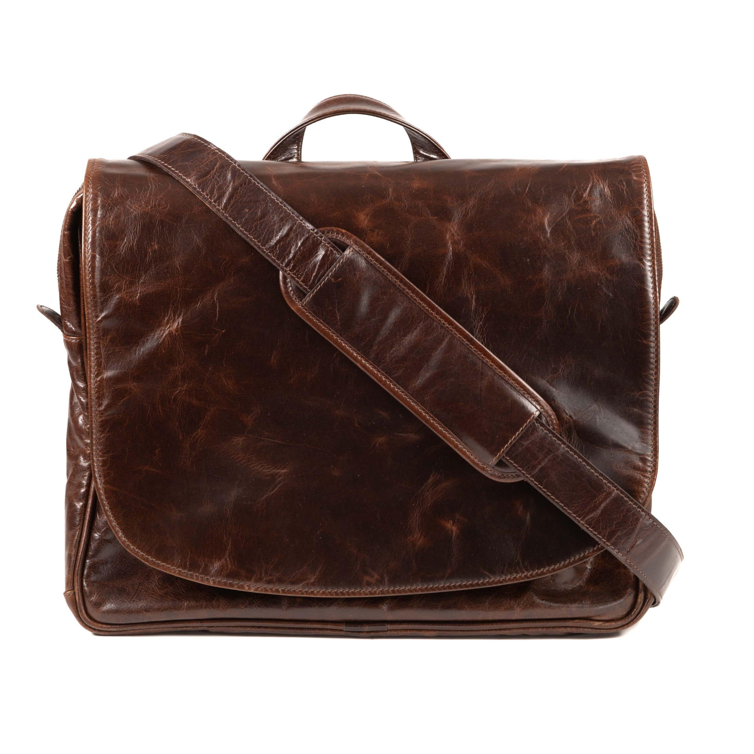 Moore & Giles Wynn Mail Bag Brompton Brown