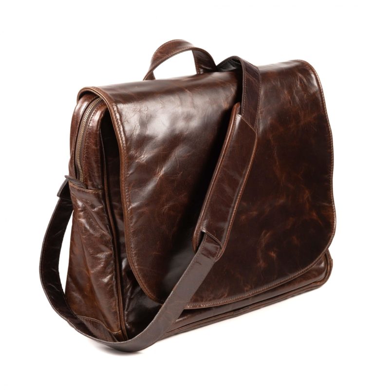 Moore & Giles Wynn Mail Bag Brompton Brown