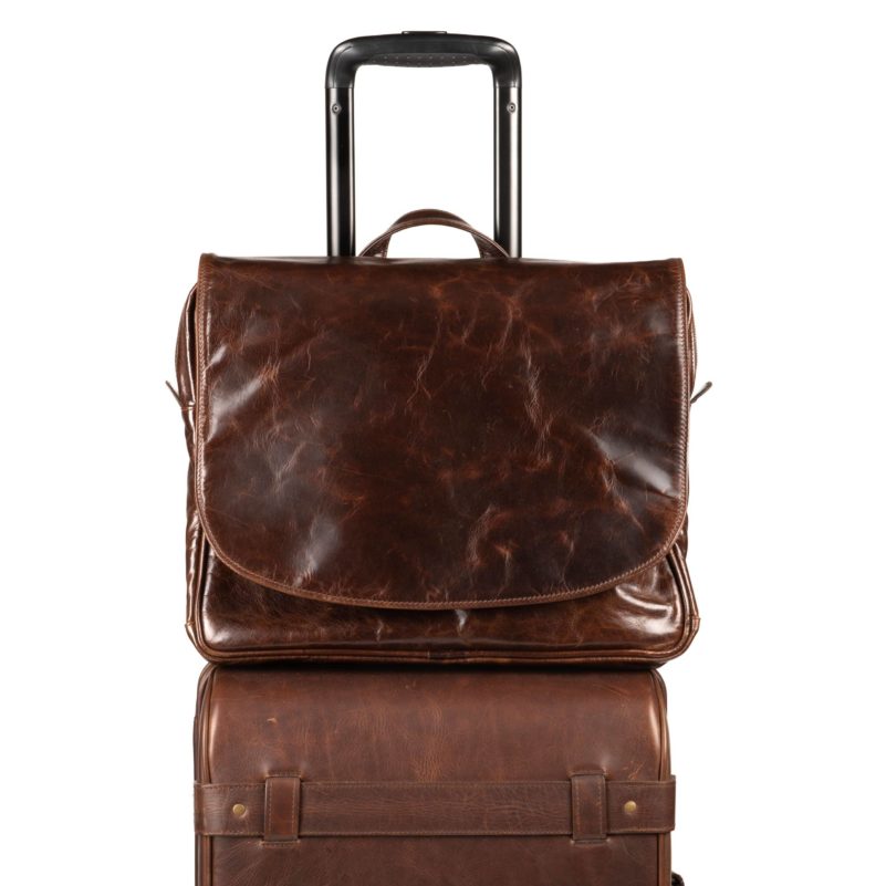 Moore & Giles Wynn Mail Bag Brompton Brown