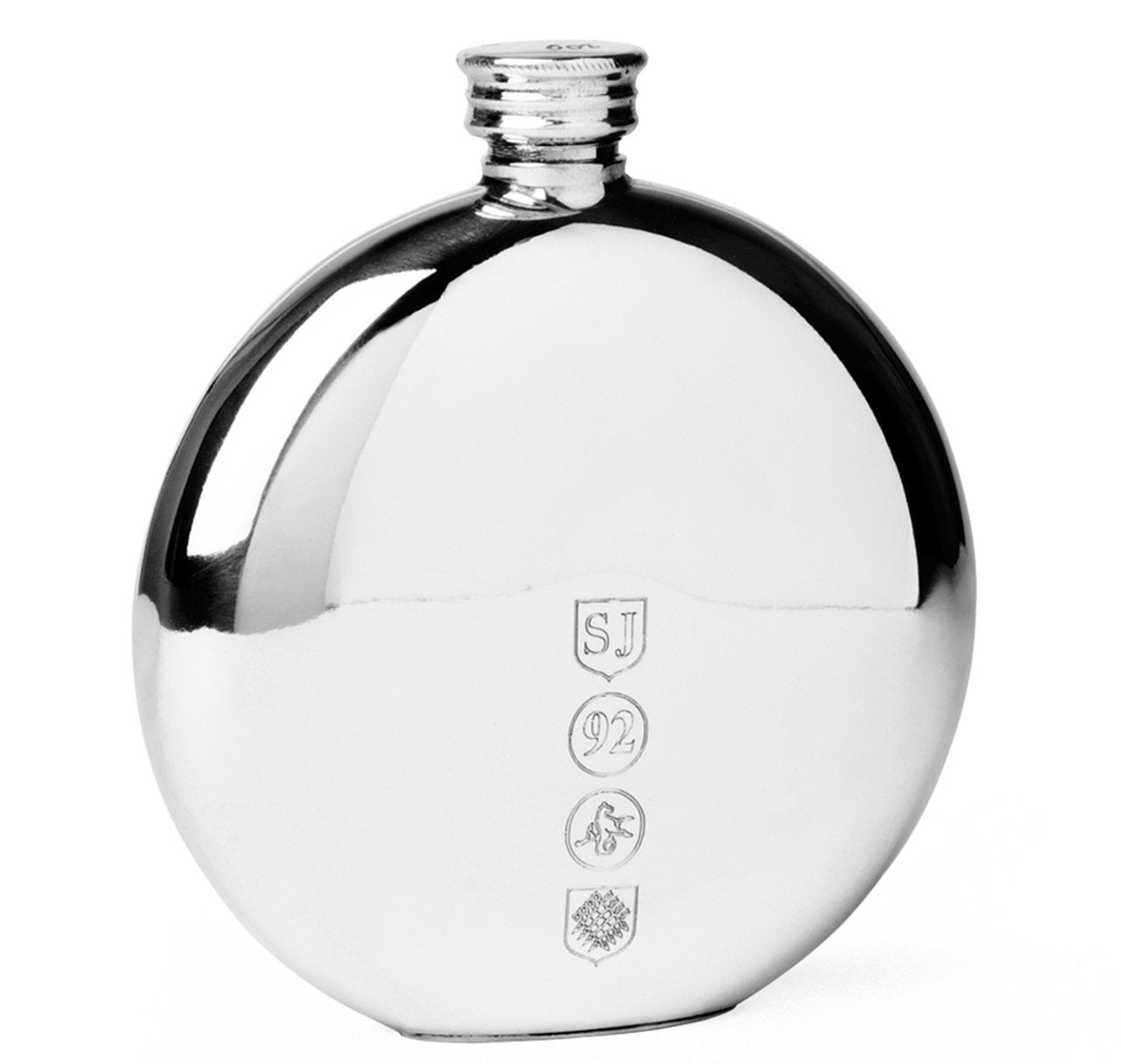 Sir Jack's 6oz Round Porthole Flask