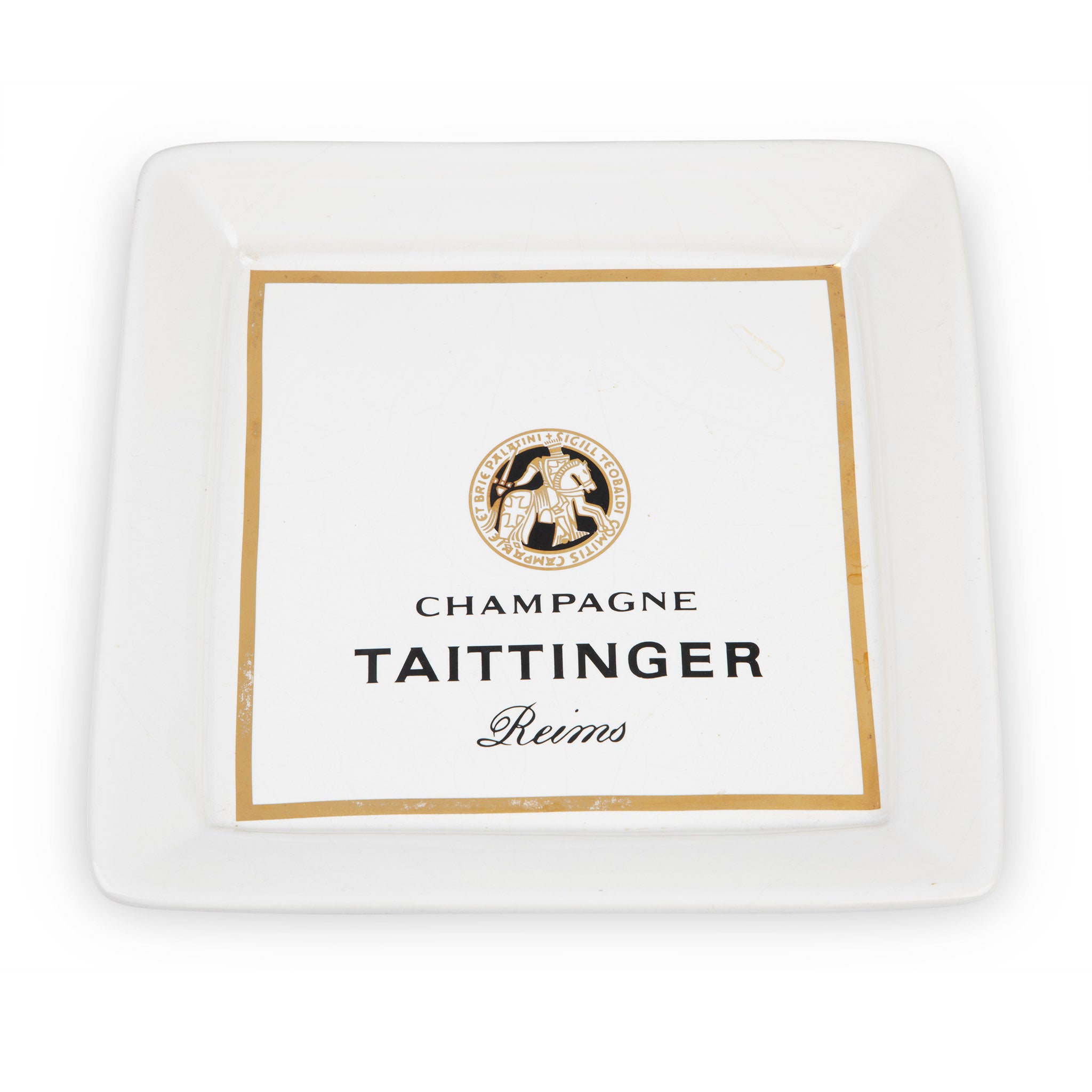 Champagne Taittinger Reims Ashtray