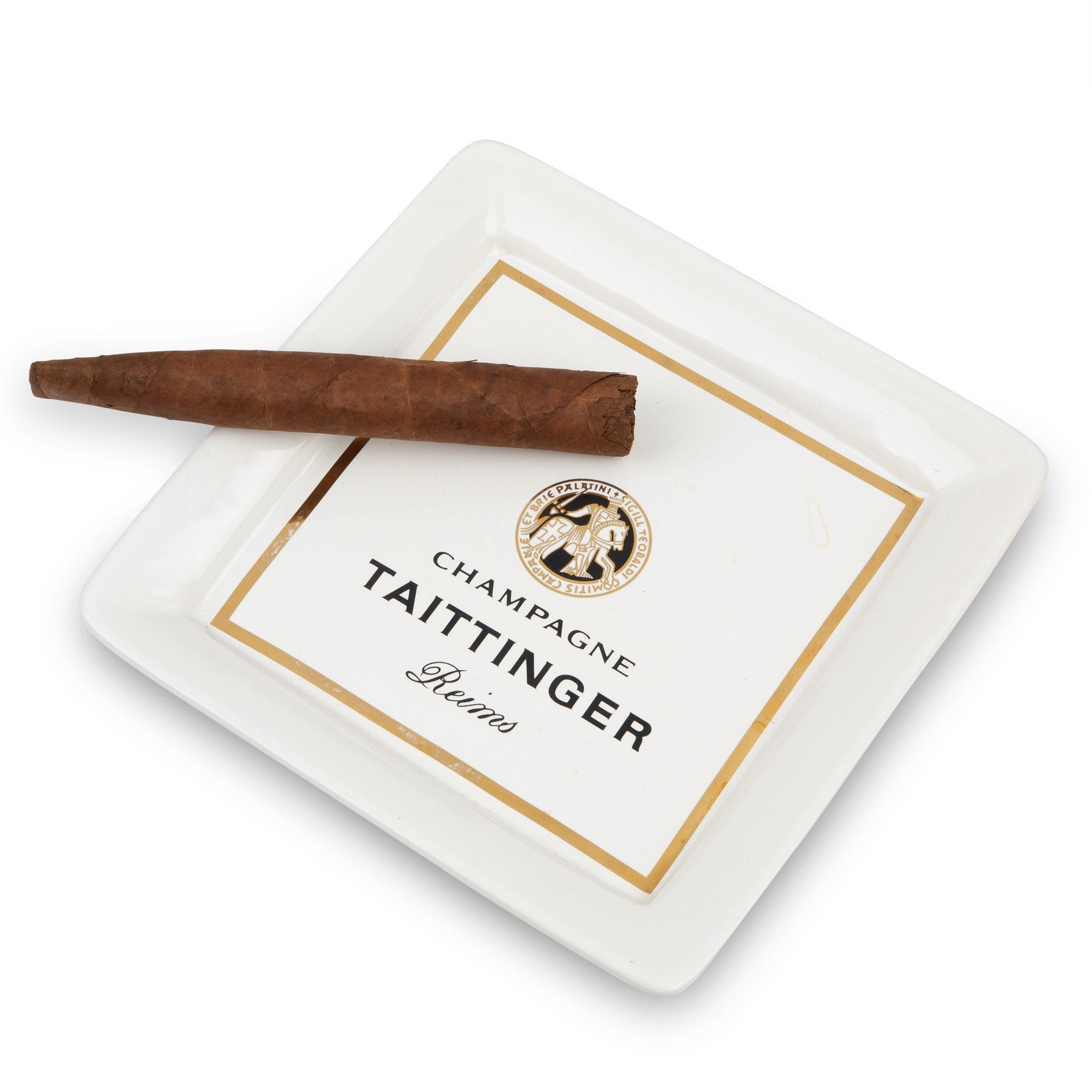 Champagne Taittinger Reims Ashtray