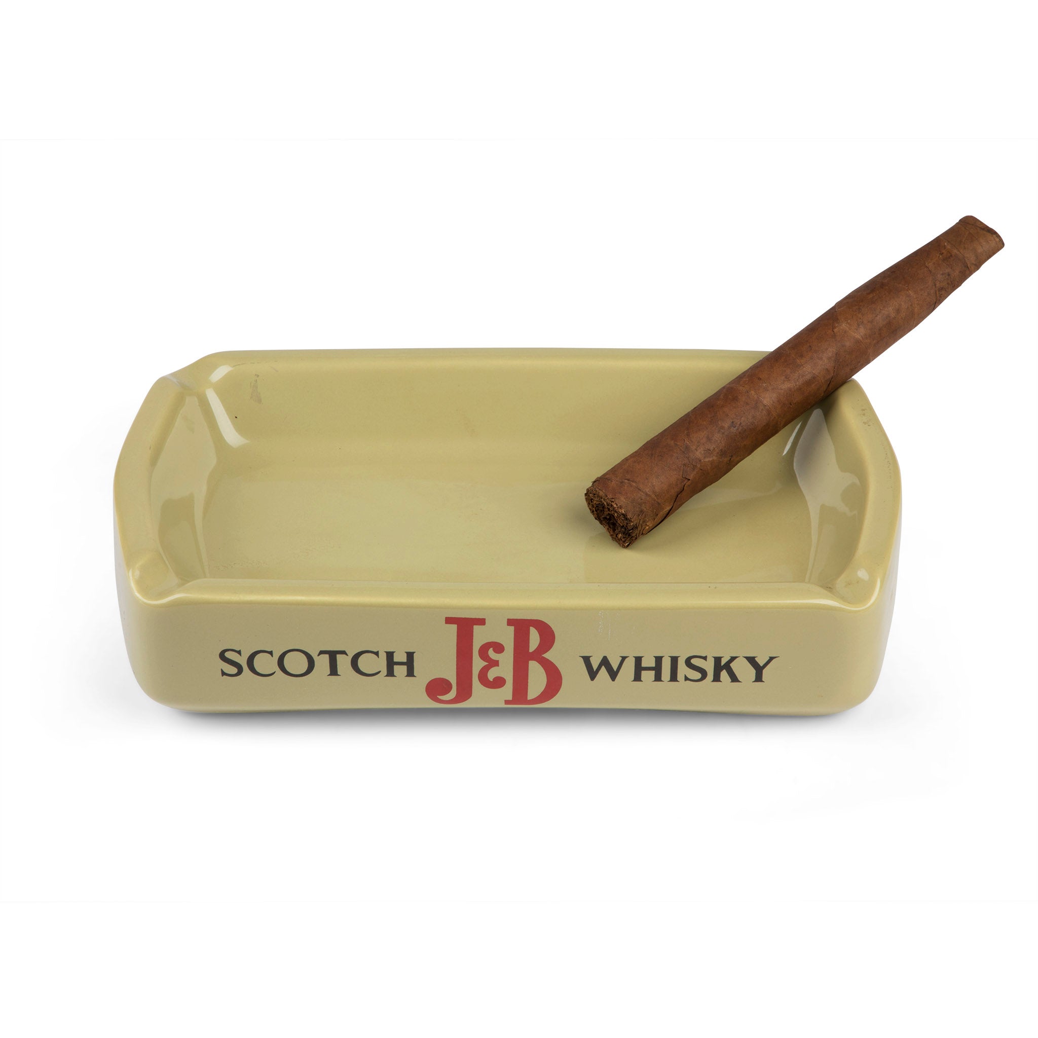 Vintage J&B Scotch Whisky Advertising Ashtray