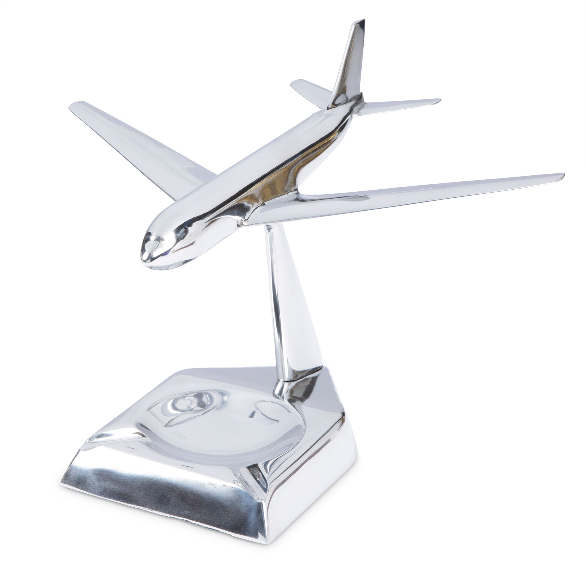 Midcentury TWA Airplane Model Ashtray