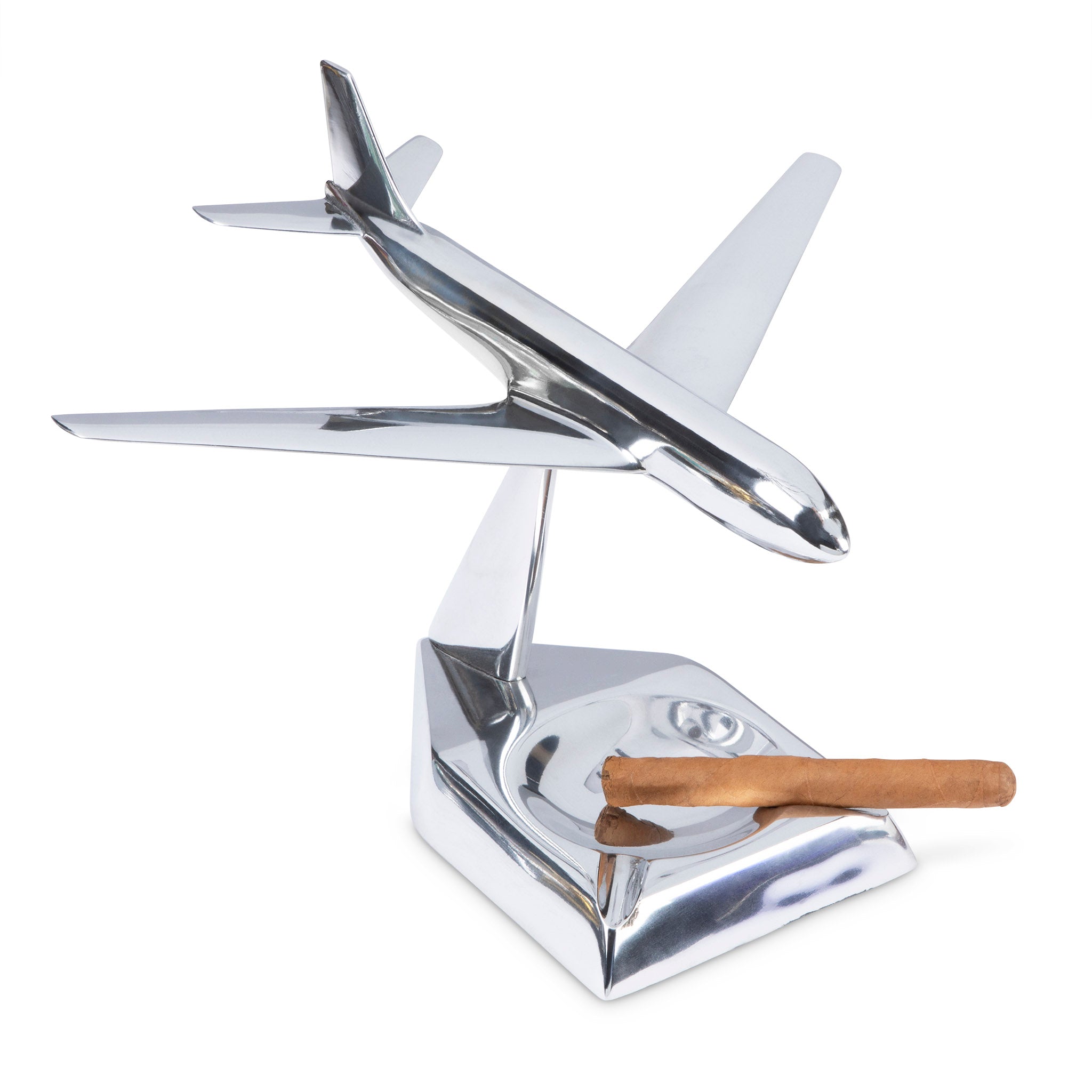 Midcentury Airplane Model Ashtray