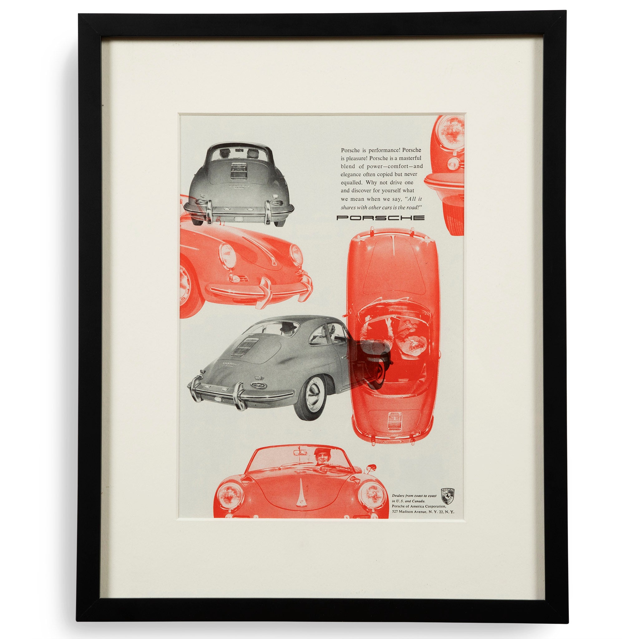 Vintage Porsche 1960s Advertisement