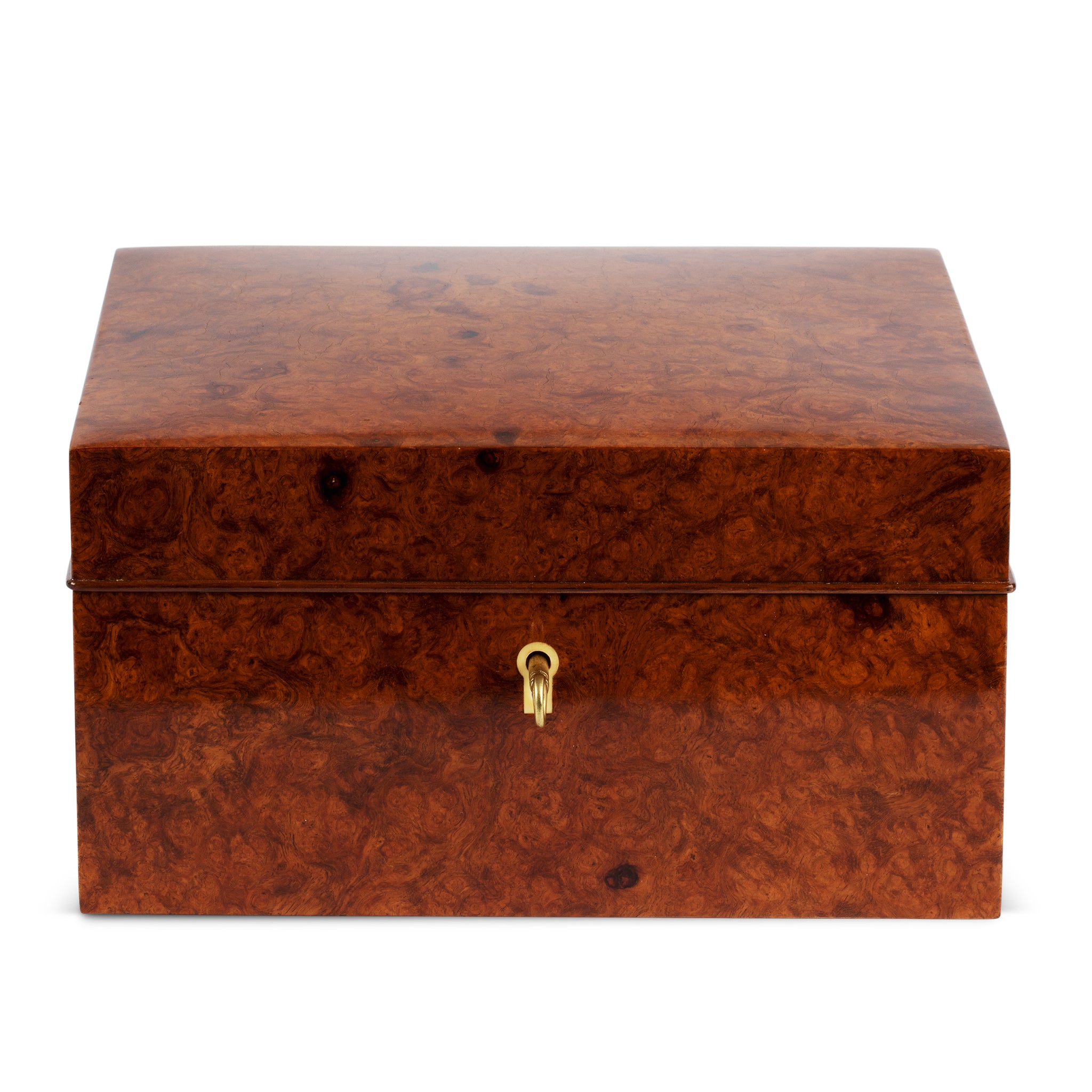 Dunhill Burl Wood Desktop Cigar Humidor