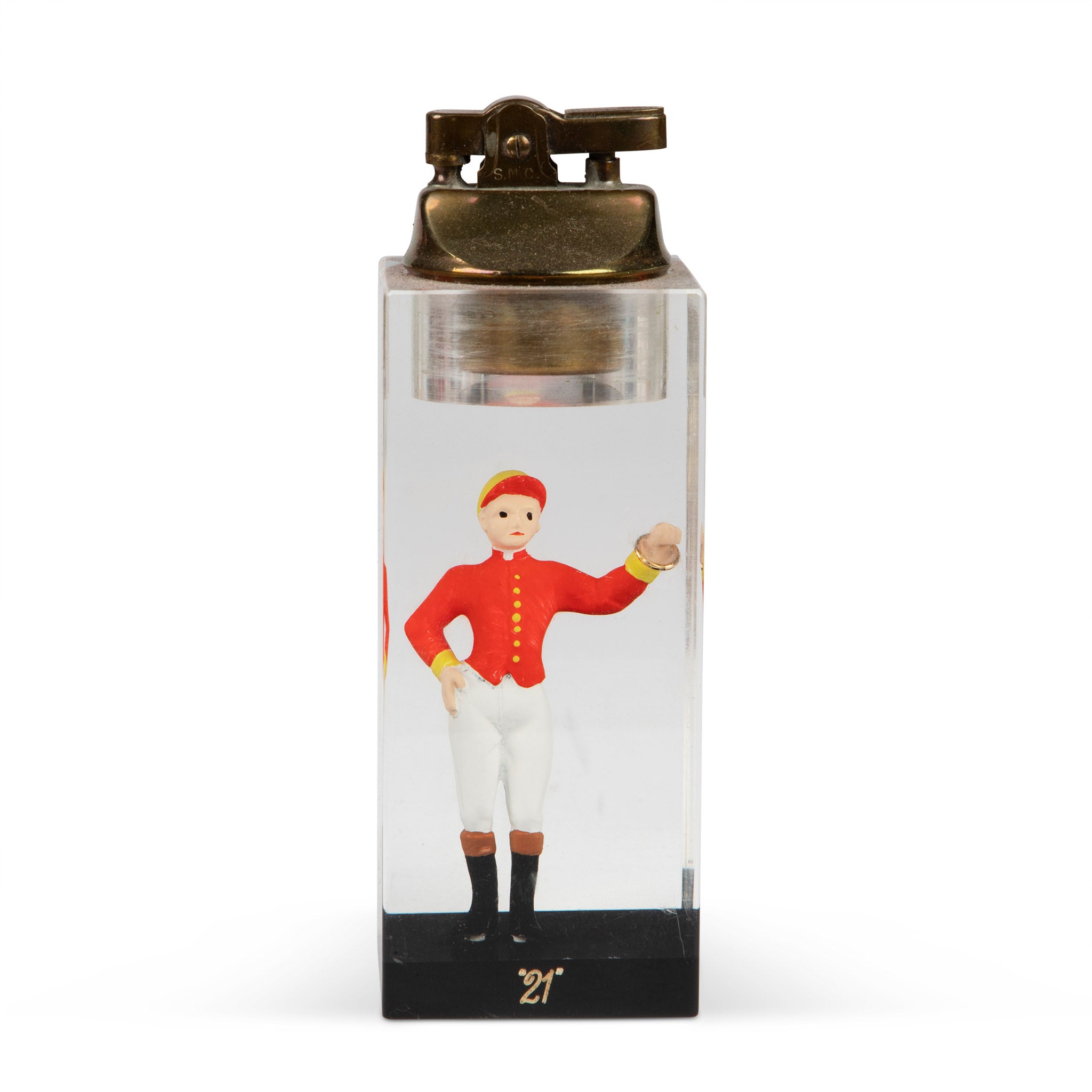 '21' Club New York Jockey Table Lighter