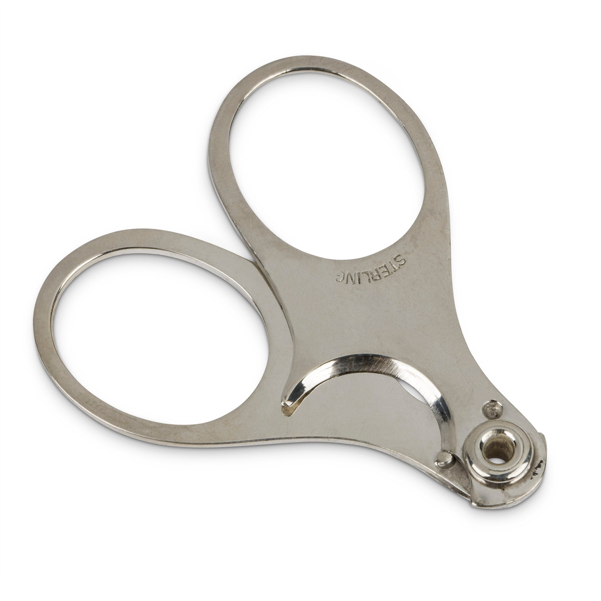 Sterling Silver Pocket Cigar Scissors