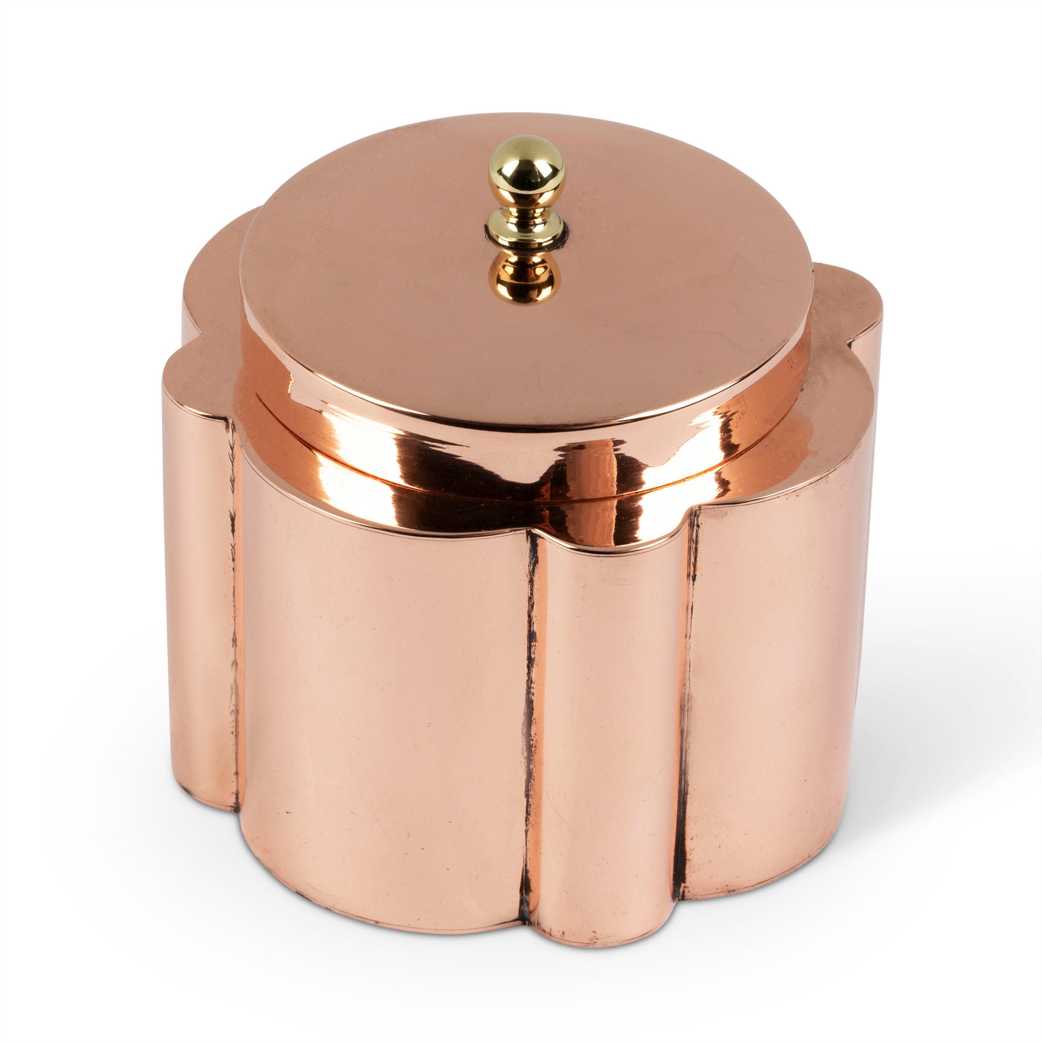 Jos. Heinrichs Copper Tea Caddy