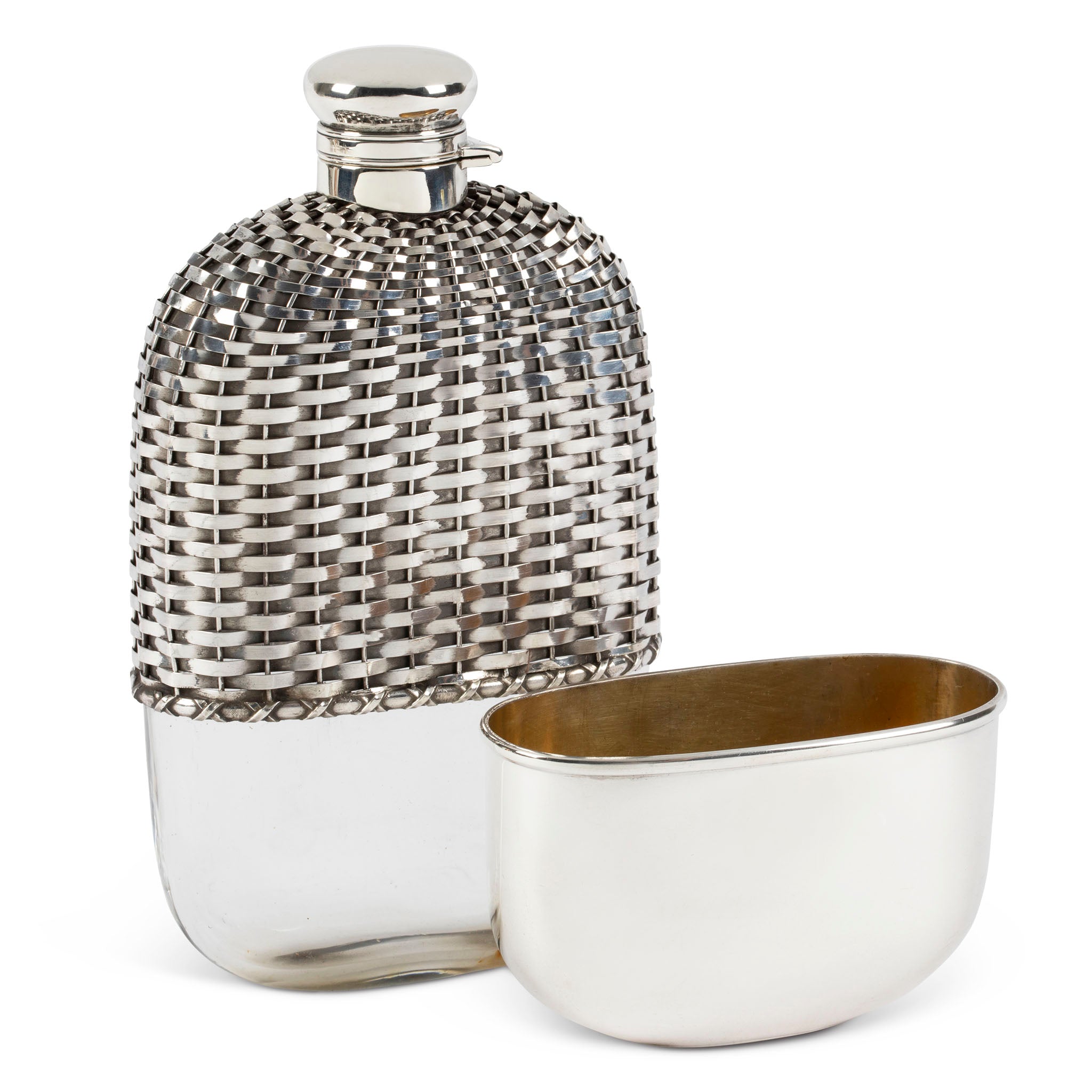 Gorham Sterling Silver Hip Flask