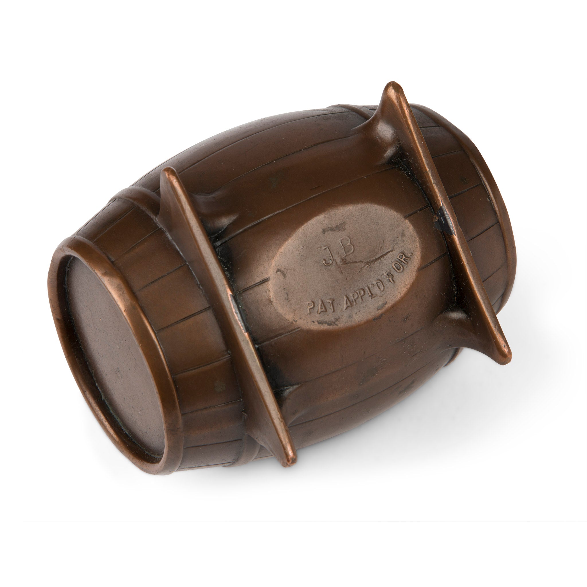 Jennings Brothers Whiskey Barrel Ashtray