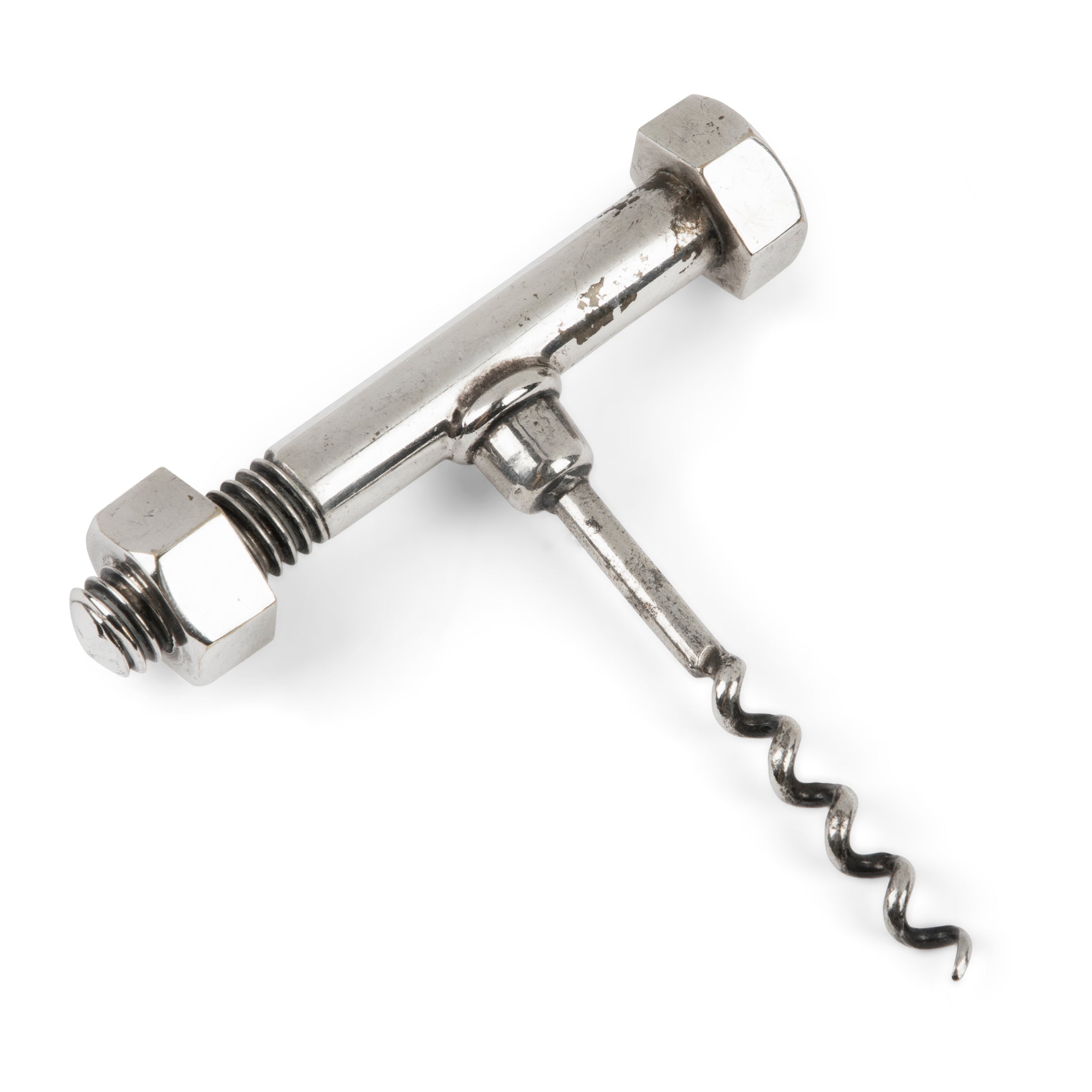 P.H. Vogel & Co. Silver Nut & Bolt Corkscrew