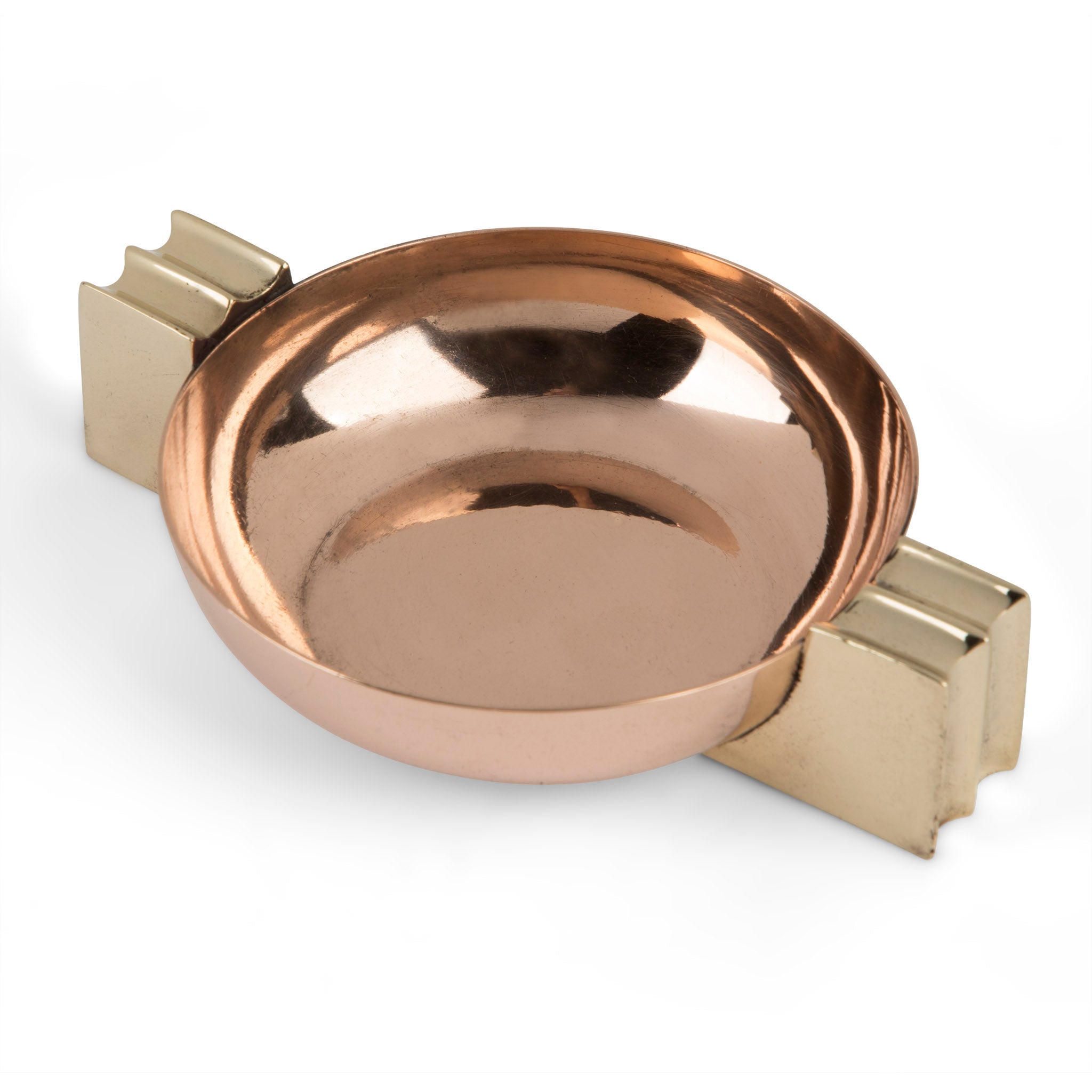 Art Deco Chase Copper Ashtray