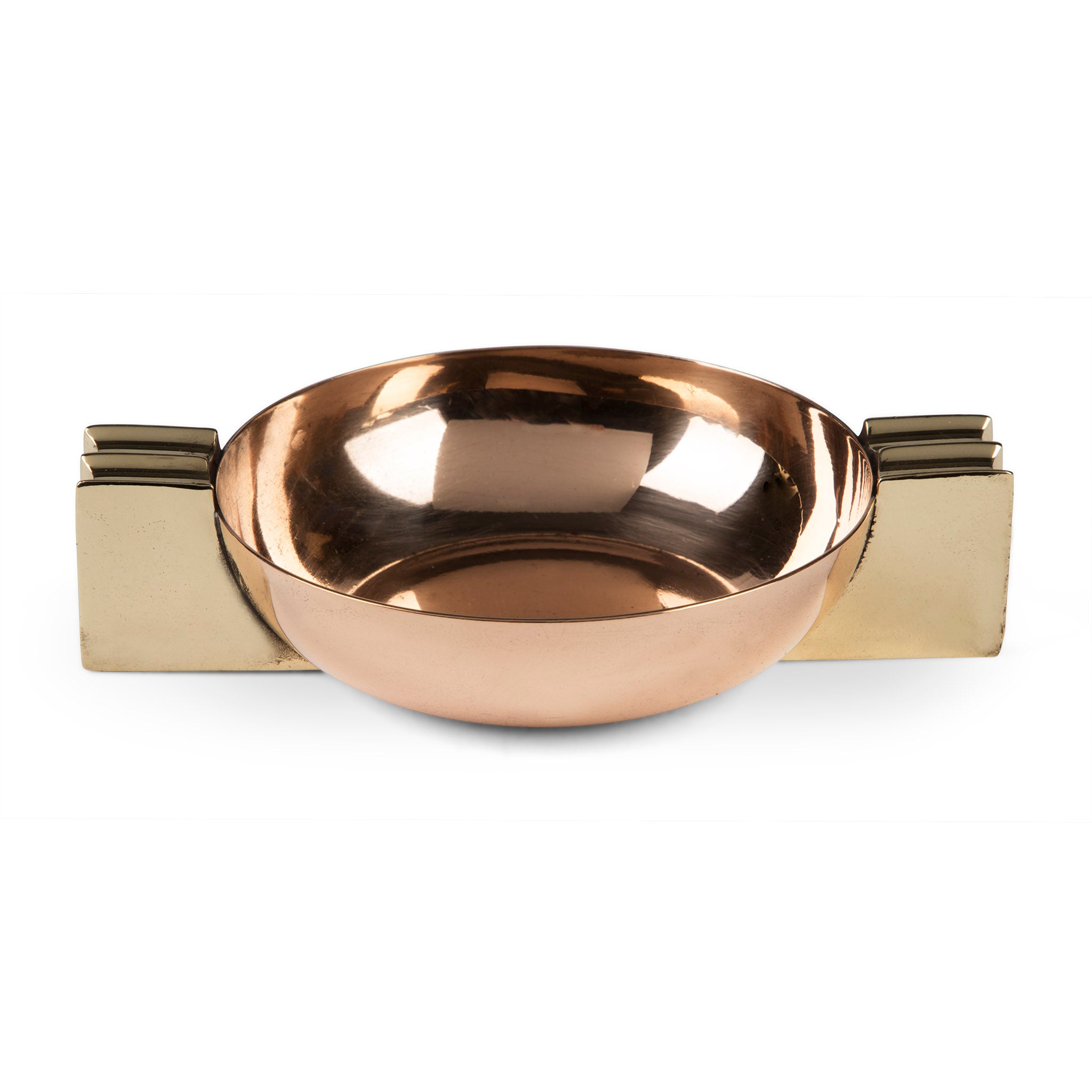 Art Deco Chase Copper Ashtray