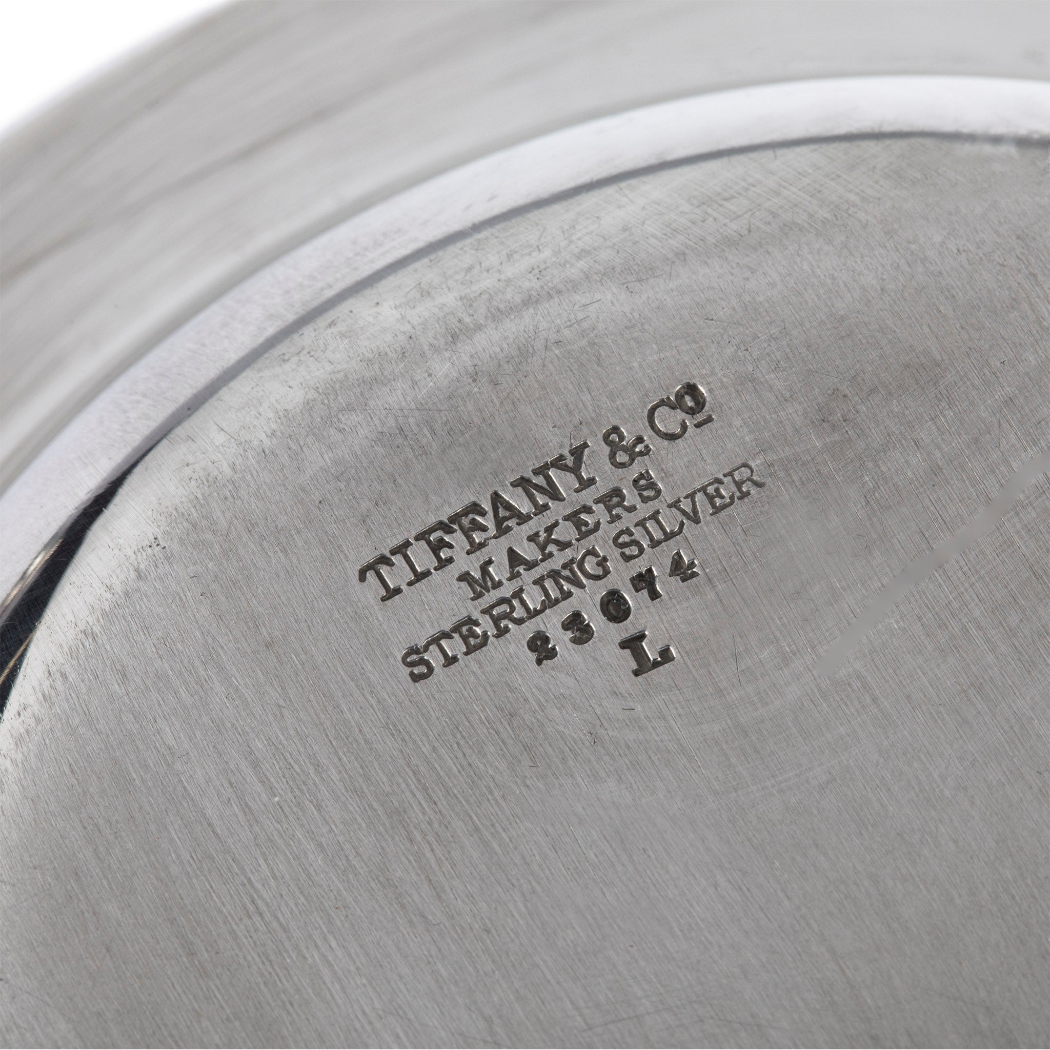 Tiffany & Co. Modernist Sterling Silver Ashtray