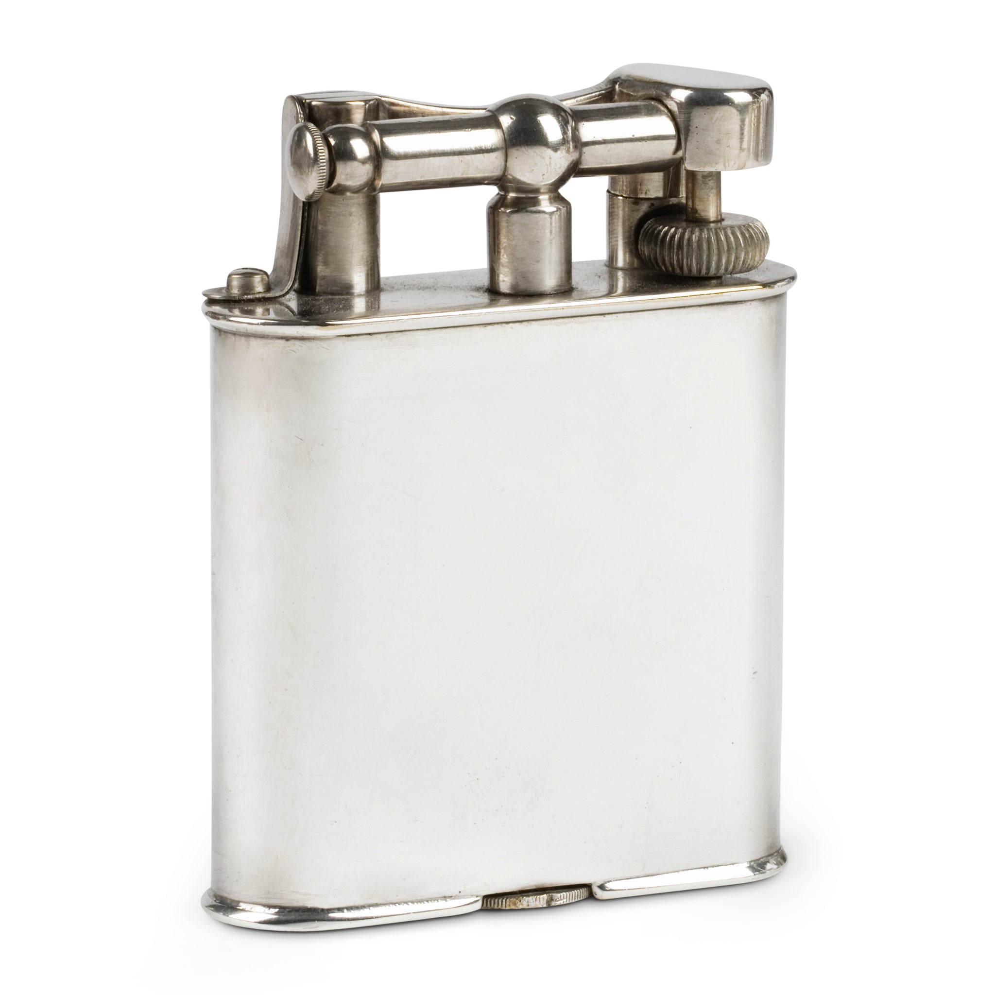 Dunhill Silver Lift-Arm Table Lighter