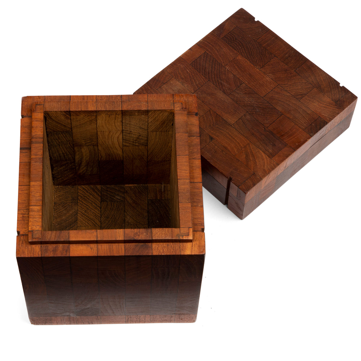 Alfred Dunhill Mid-Century Square Cigar Humidor