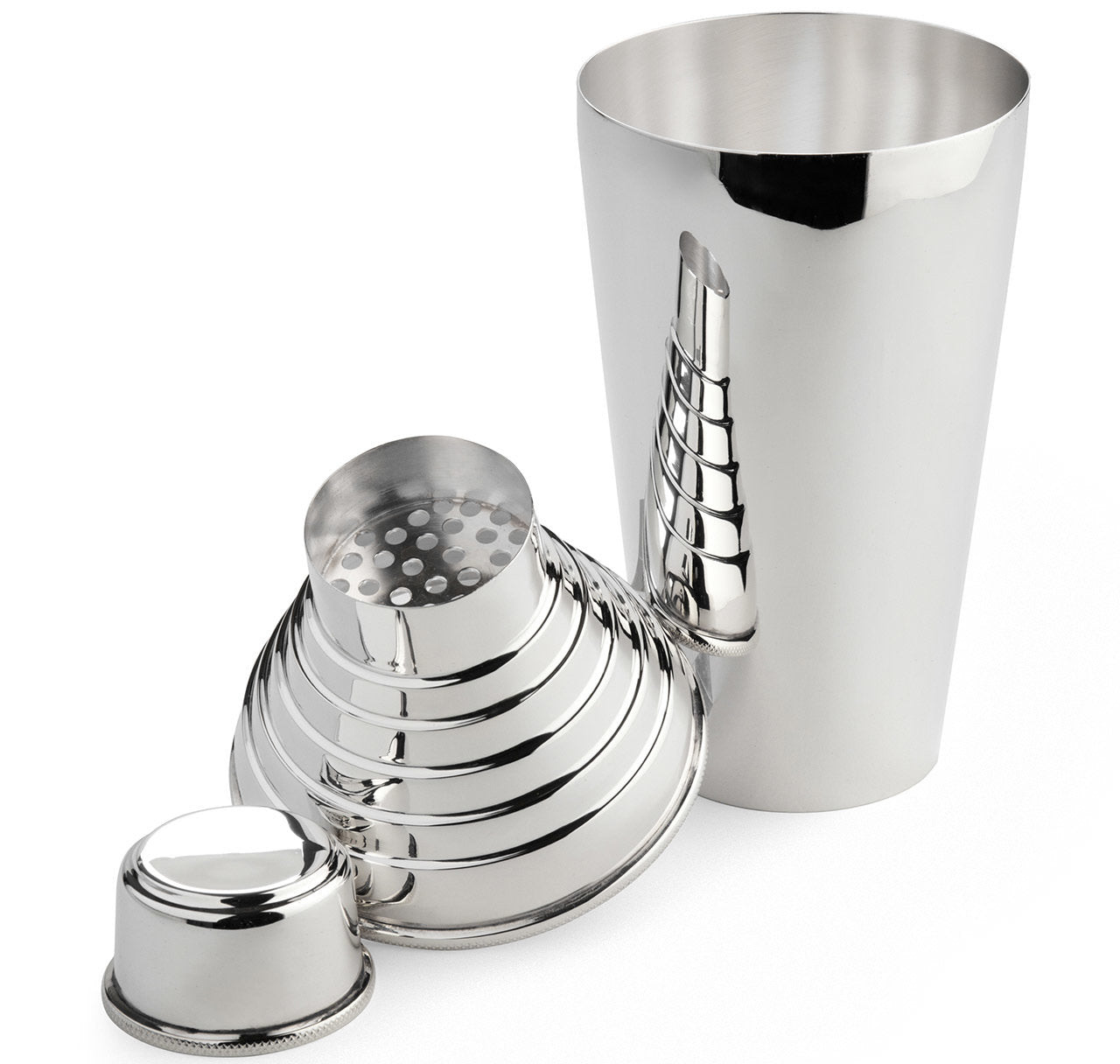 Art Deco Hukin & Heath Silver-Plated Cocktail Shaker