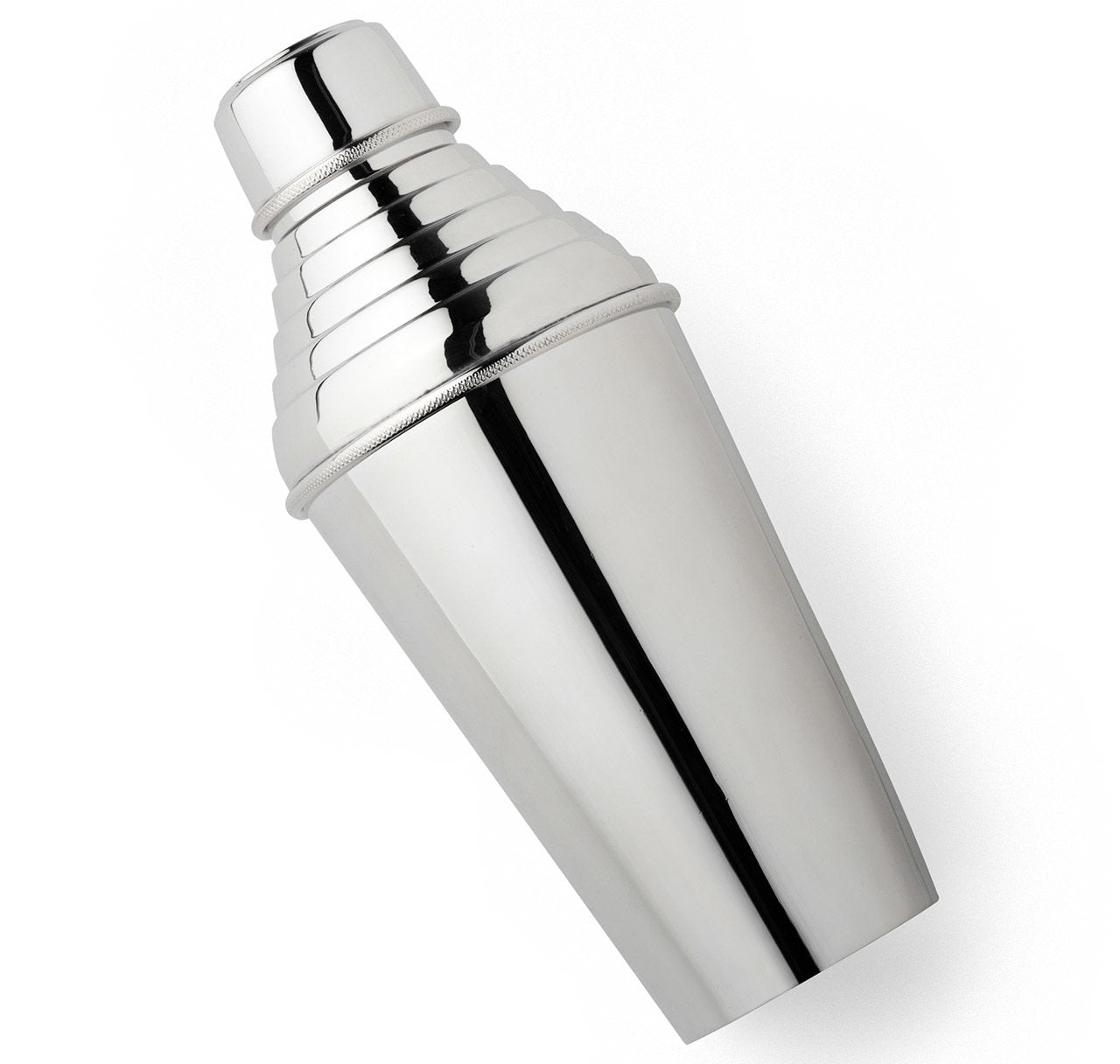 Art Deco Hukin & Heath Silver-Plated Cocktail Shaker