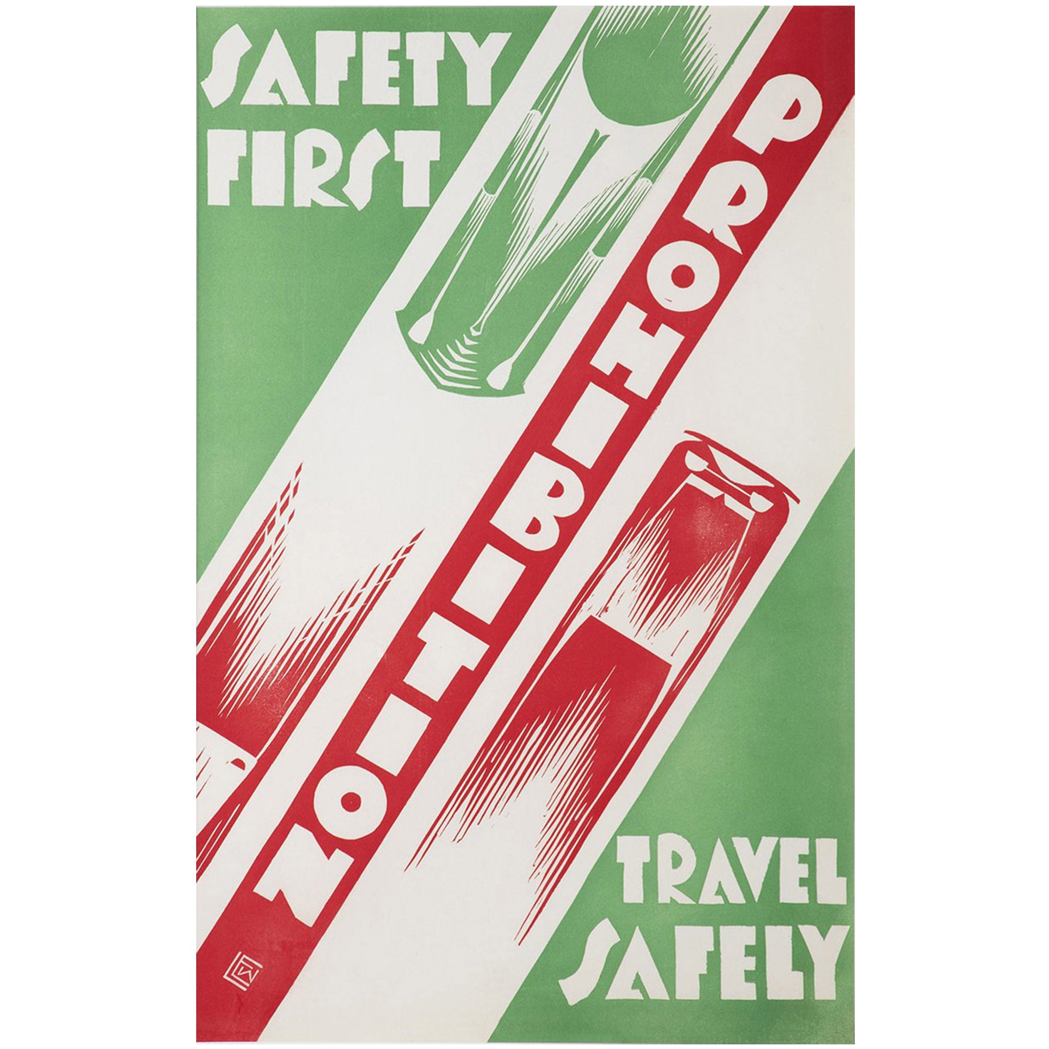 Prohibition Safety First Original Poster