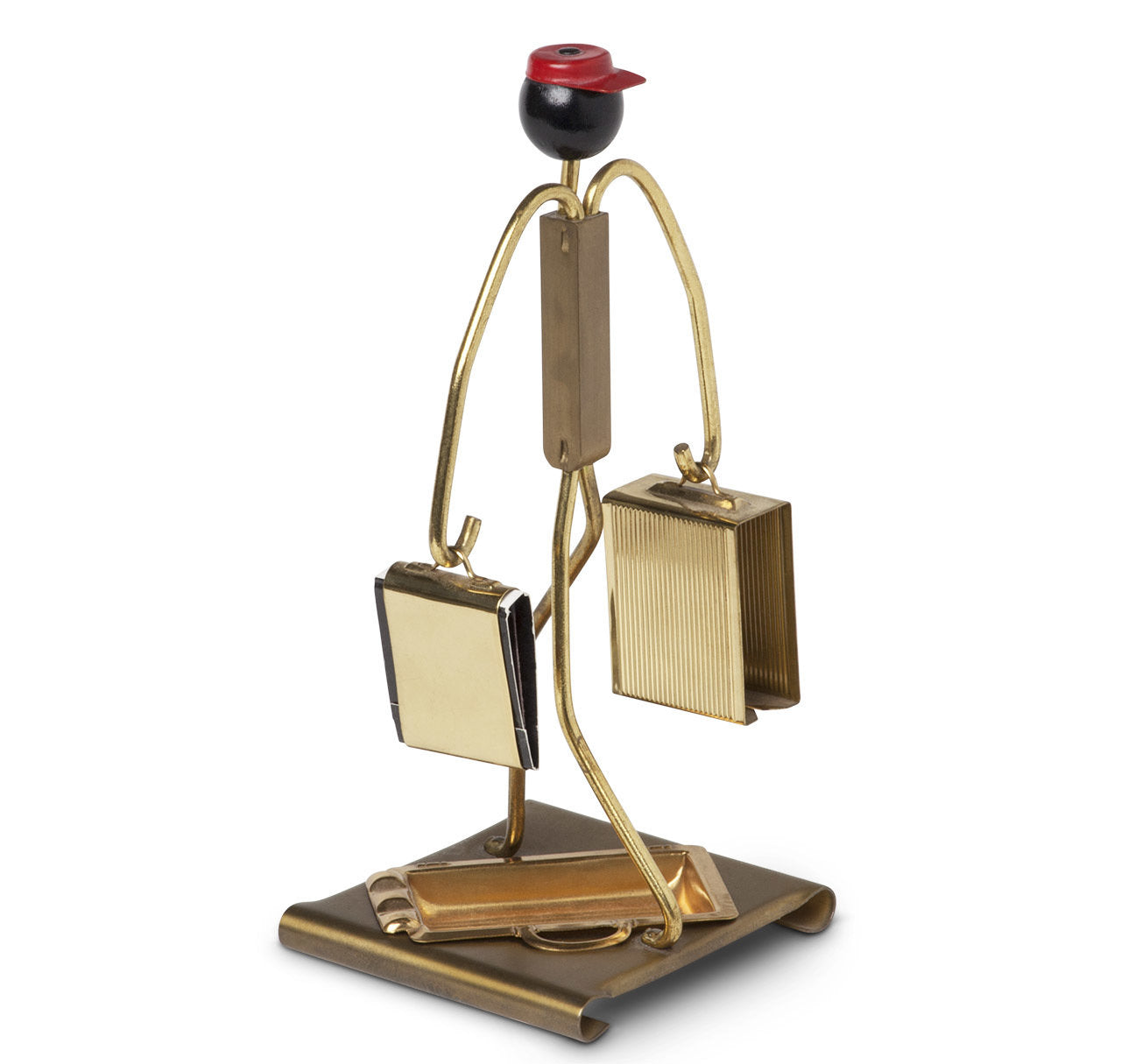 Art Deco 'Red Cap' Porter Smoking Companion 