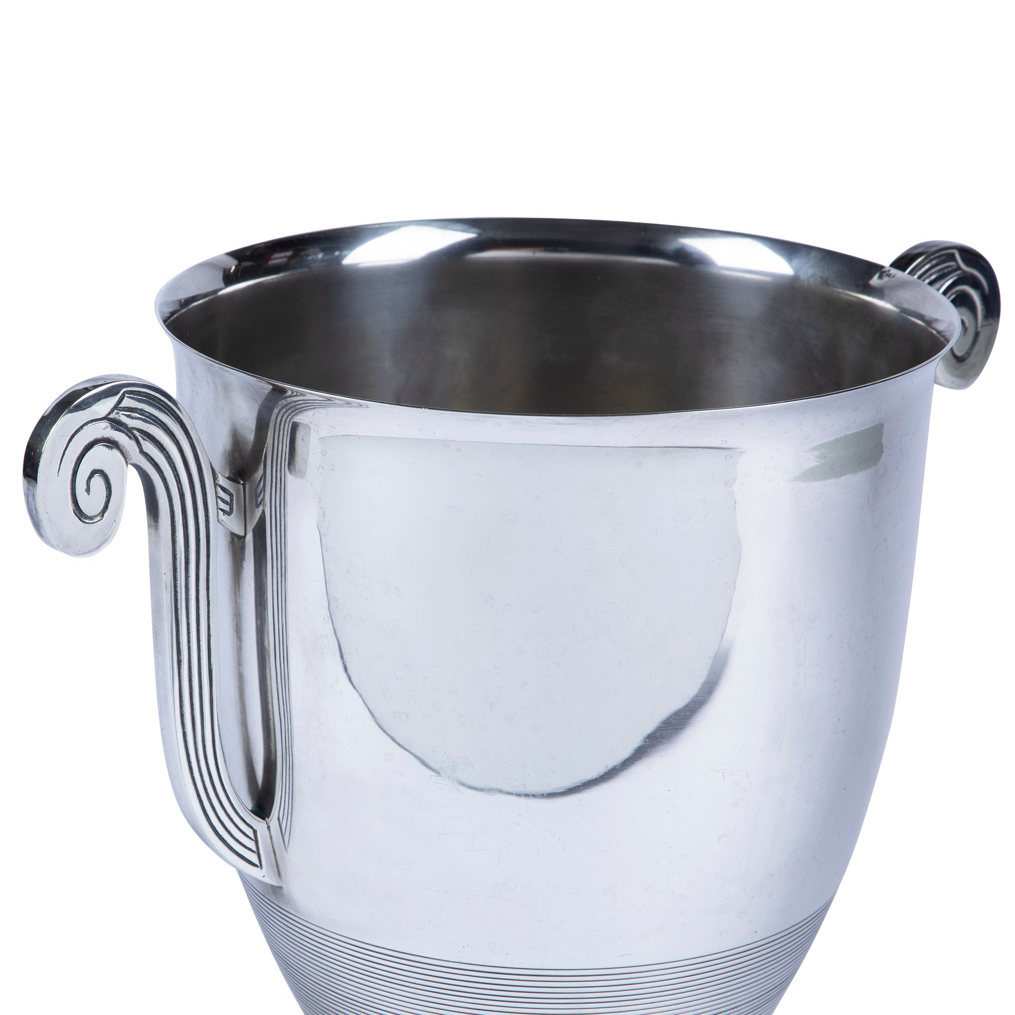 Art Deco Silver Champagne Bucket Wine Cooler