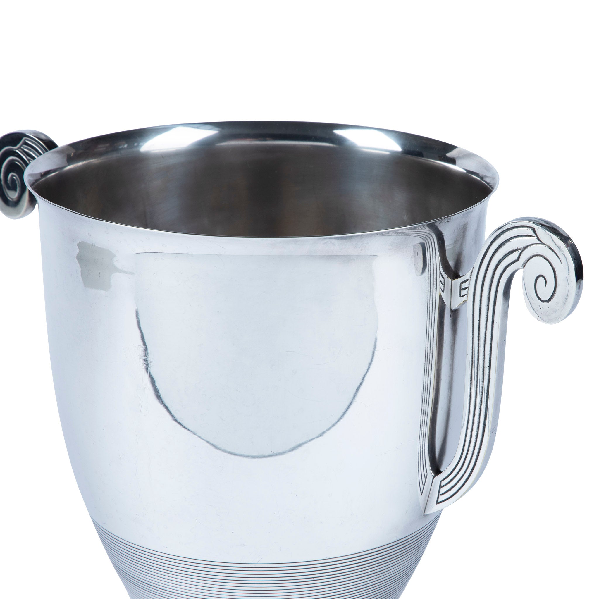 Art Deco Silver Champagne Bucket Wine Cooler