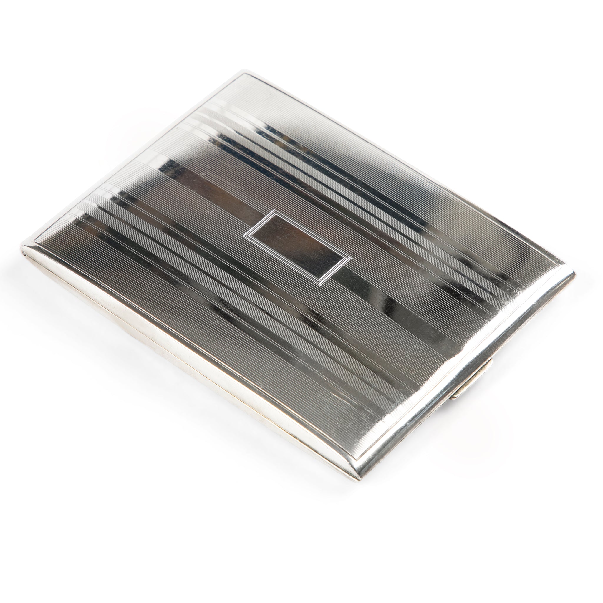 Art Deco Sterling Silver Cigarette Case