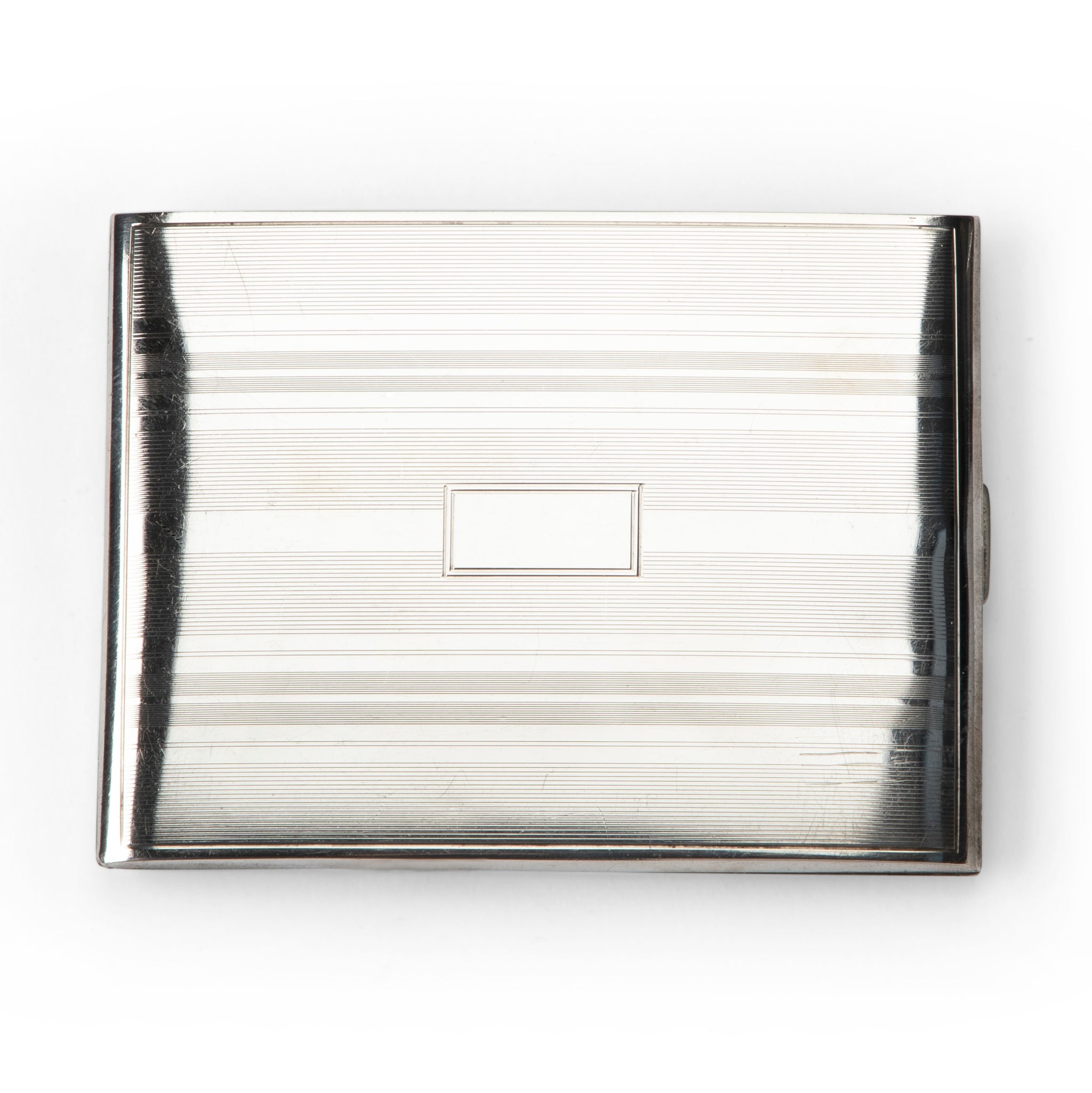 Art Deco Sterling Silver Cigarette Case