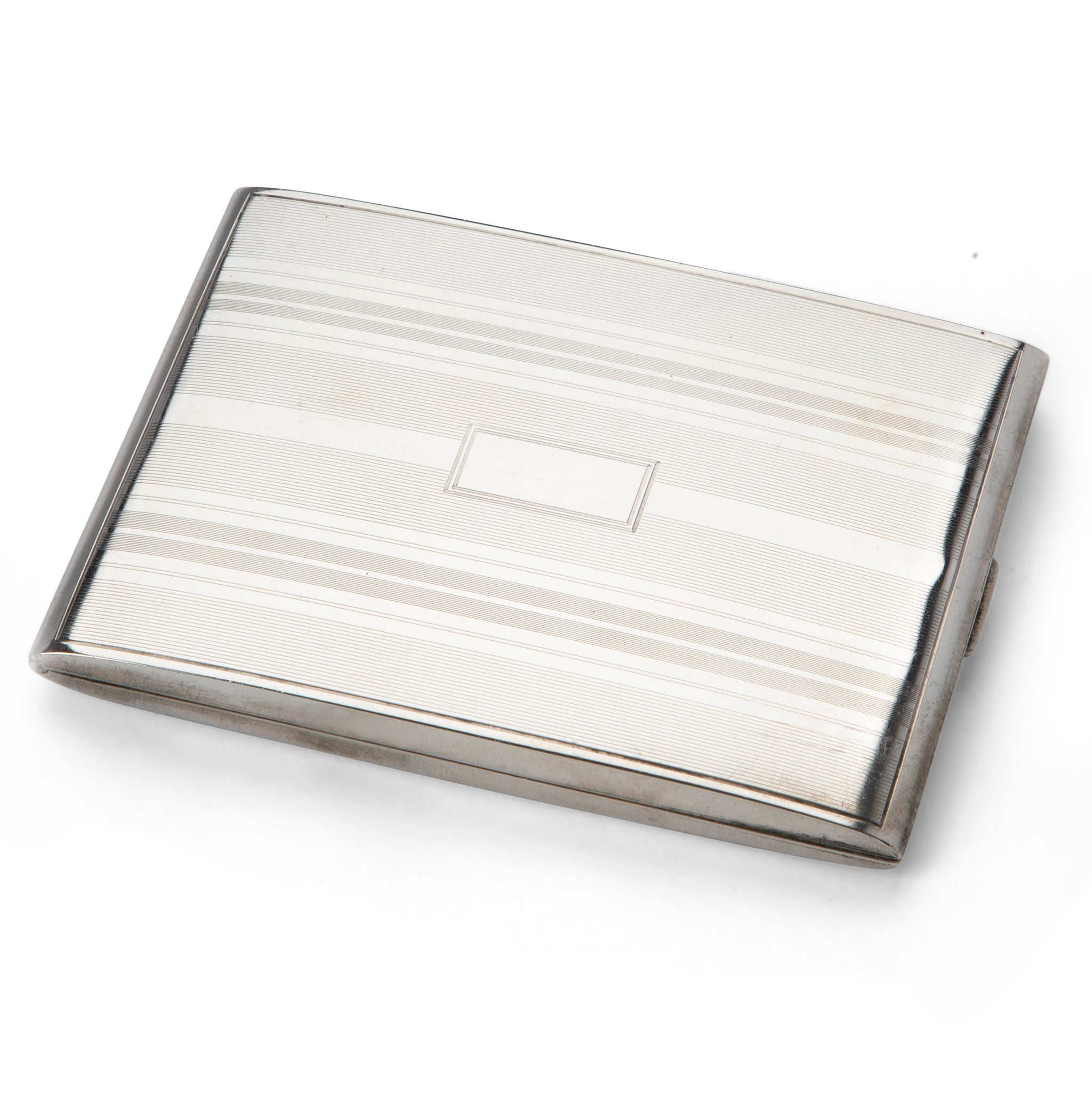 Art Deco Sterling Silver Cigarette Case