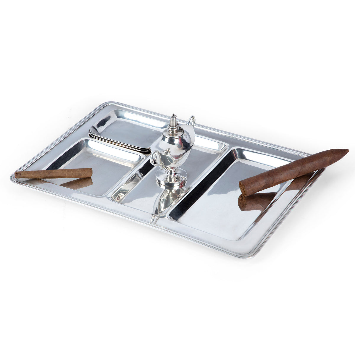cigarette compendium Art Deco Sterling Silver Smoking Manufactured by American silversmith Graff can i relight a cigarette