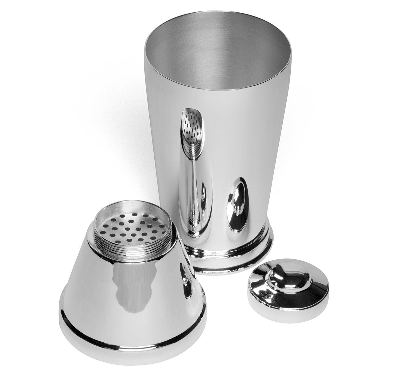 Art Deco Walker & Hall Silver-Plated Cocktail Shaker