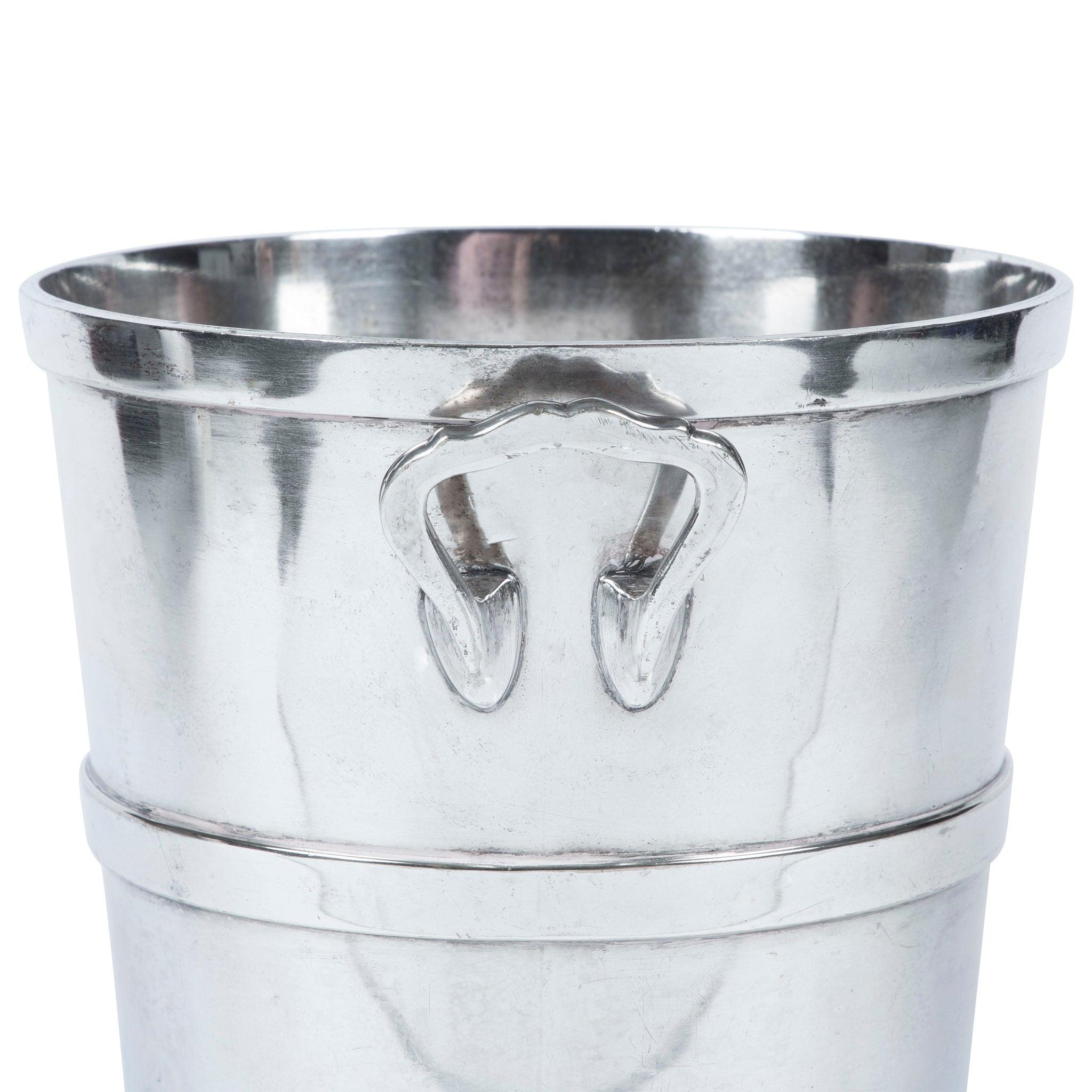 Art Deco Nickel Silver Champagne Bucket Wine Cooler