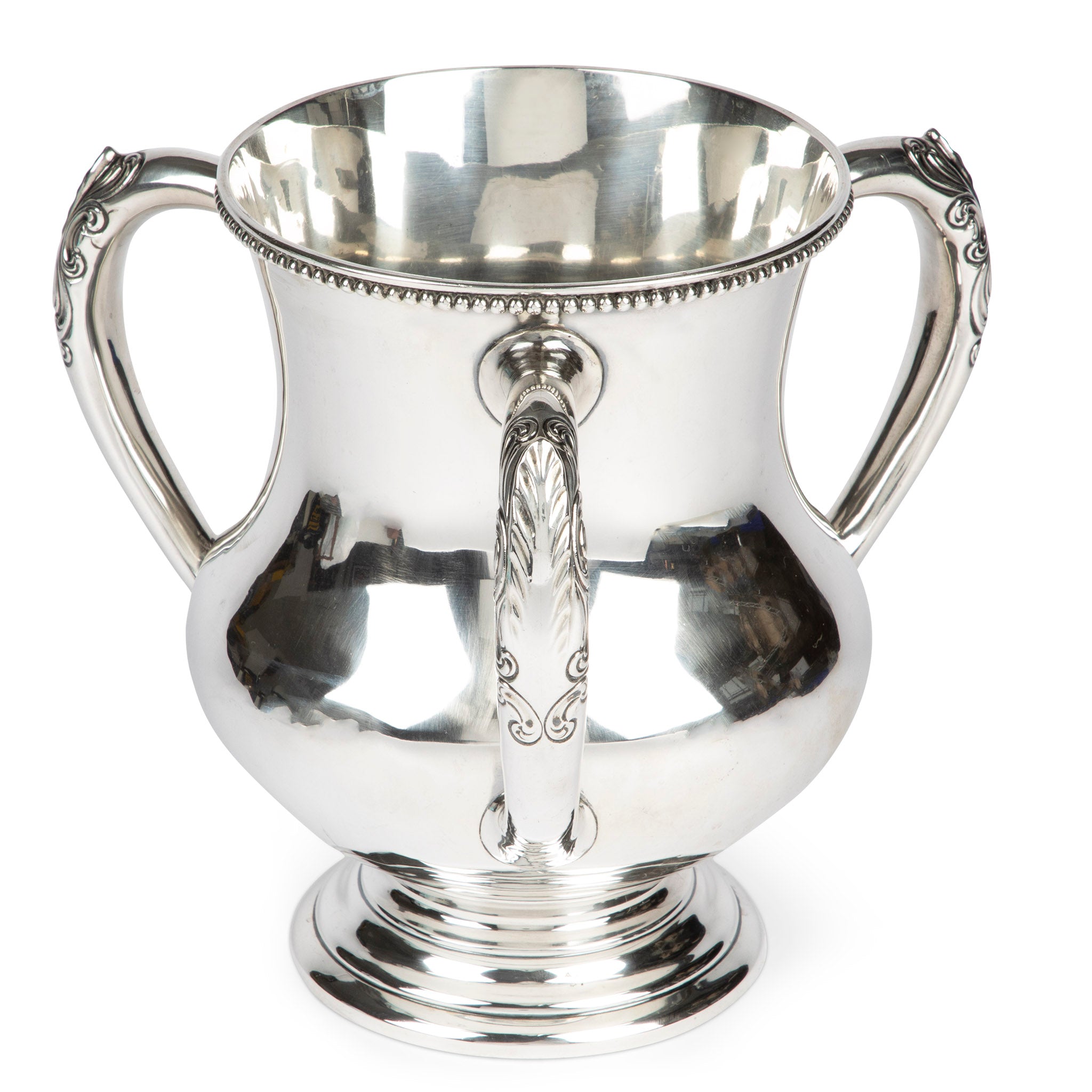 Art Nouveau Mauser Sterling Silver Loving Cup Champagne Bucket